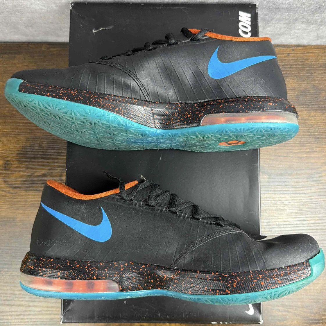 Nike Nike Zoom KD 6 iD Custom Multi-Color Size 8.5 627964-991 OKC Size US 8.5 / EU 41-42 - 4 Thumbnail