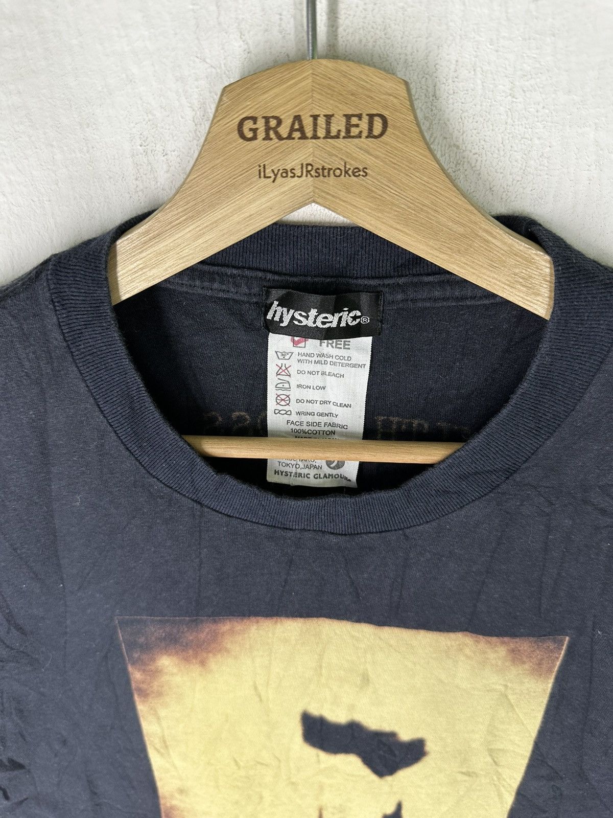 Hysteric Glamour Vintage 00’s Patti Smith/Cross Section x Hysteric Promo Tee Size US S / EU 44-46 / 1 - 15 Thumbnail