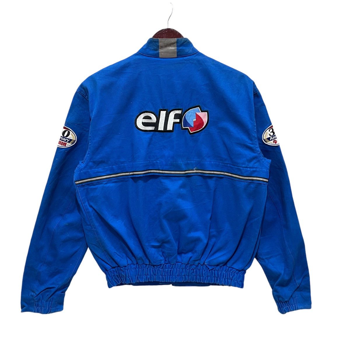 Japanese Brand × Vintage Vintage ELF 300 Anniversary Red Baron Motorcycle Jacket Size US M / EU 48-50 / 2 - 8 Thumbnail