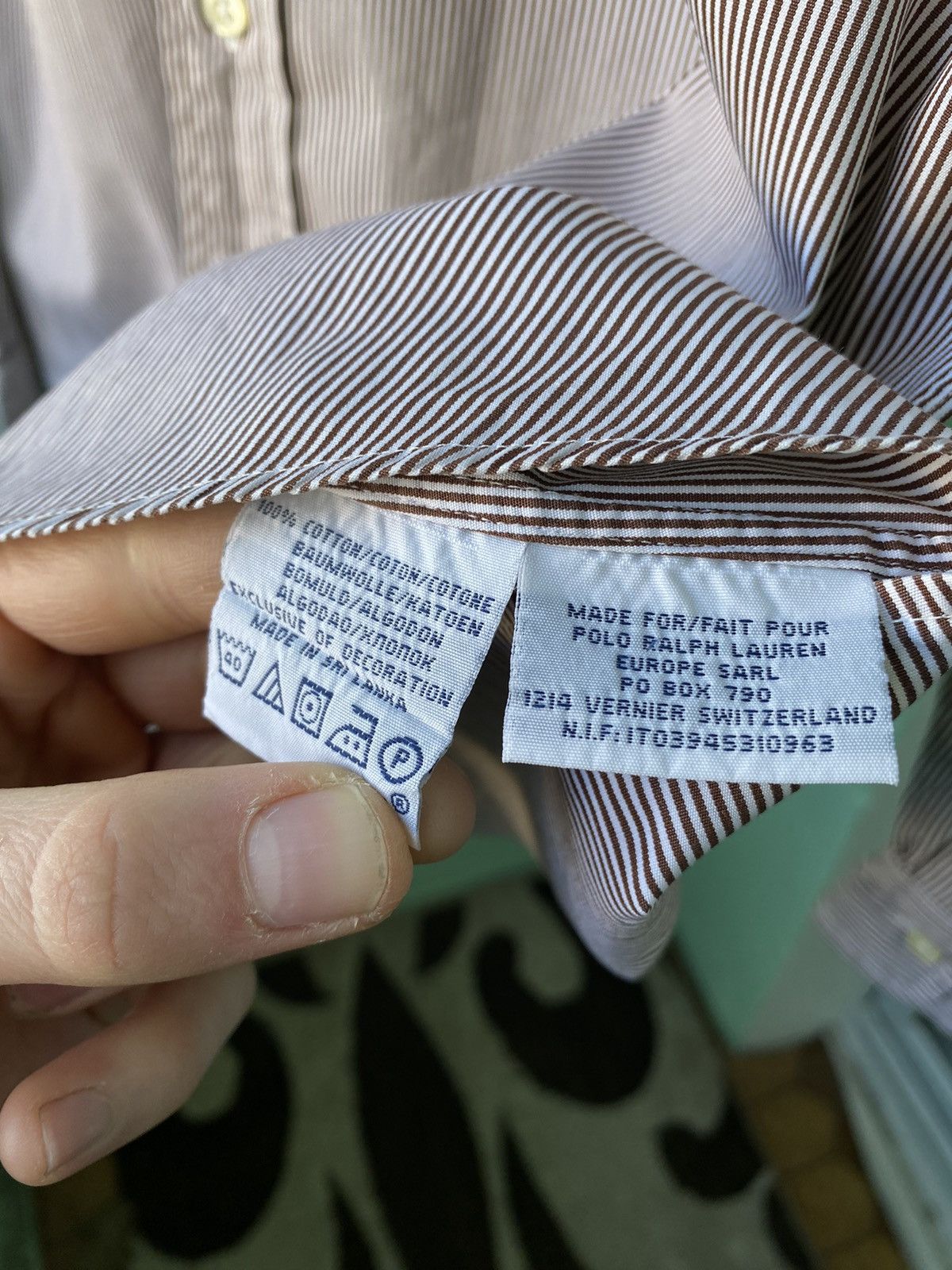 Ralph Lauren Vintage Polo Ralph Lauren button ups striped shirt Size US L / EU 52-54 / 3 - 8 Thumbnail
