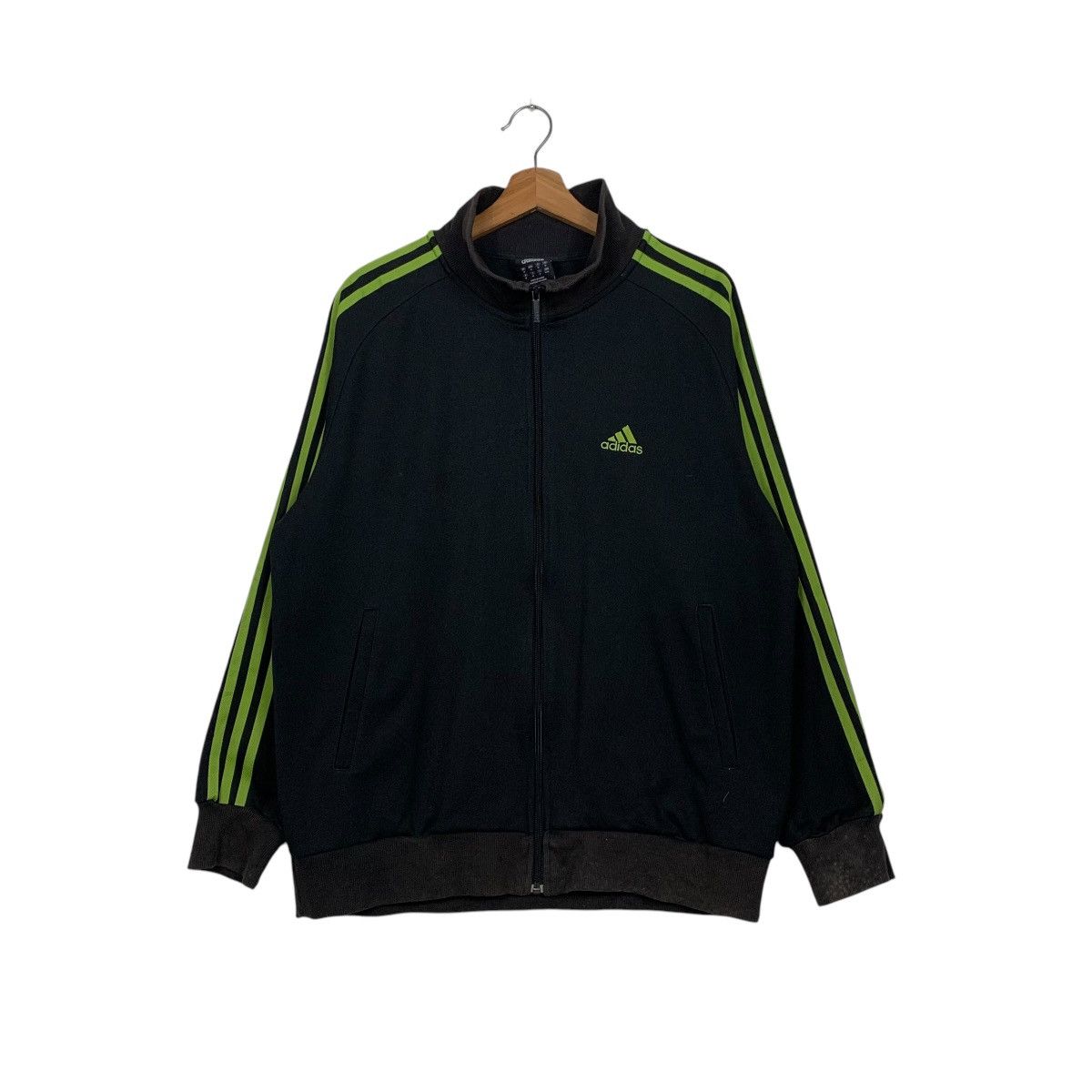 Adidas ADIDAS Embroidery Small Logo Sweater Jacket #1760-C78 Size US M / EU 48-50 / 2 - 1 Thumbnail