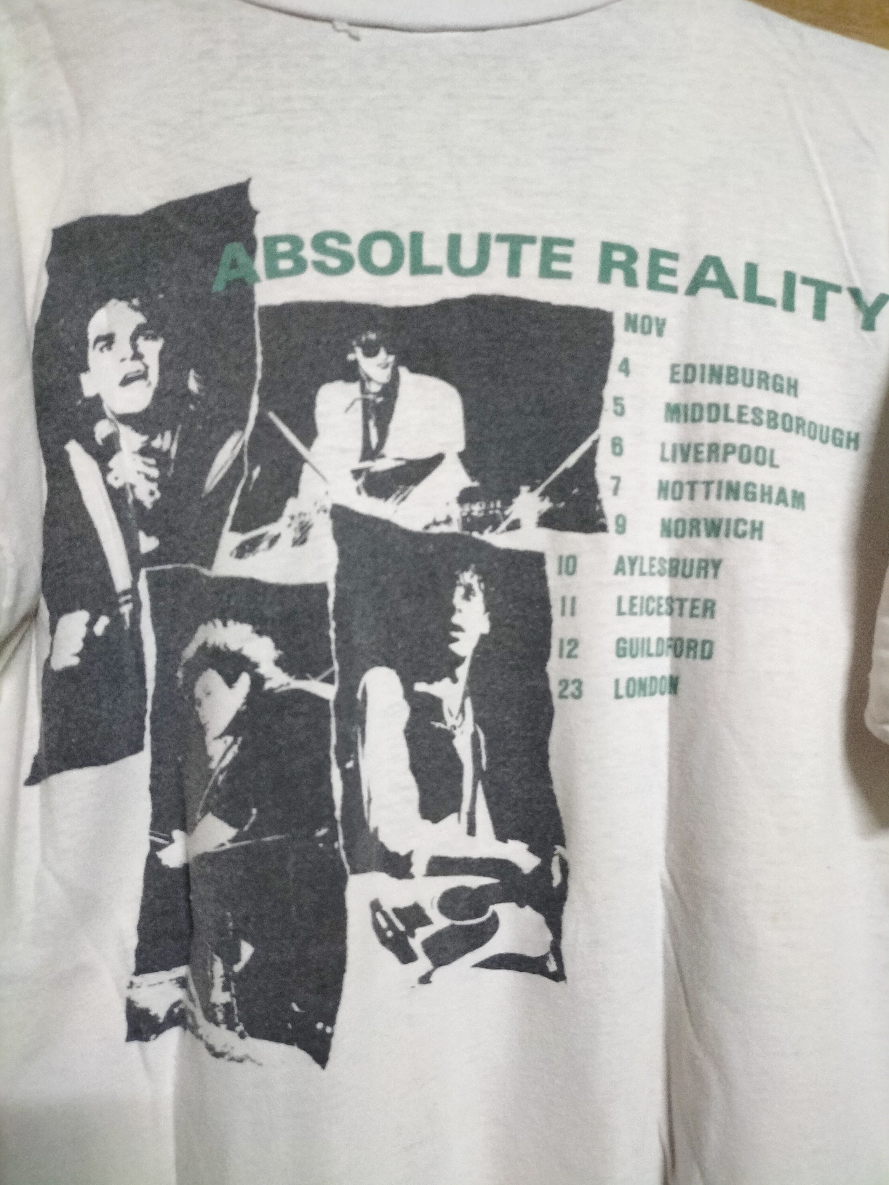 Band Tees 80s The Alarm UK Post Punk Rock Band Size US L / EU 52-54 / 3 - 5 Thumbnail