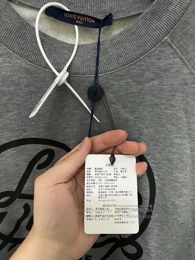 Louis Vuitton Louis Vuitton SS22 Love Love Logo Print Comfortable Pullov Size US XL / EU 56 / 4 - 5 Thumbnail