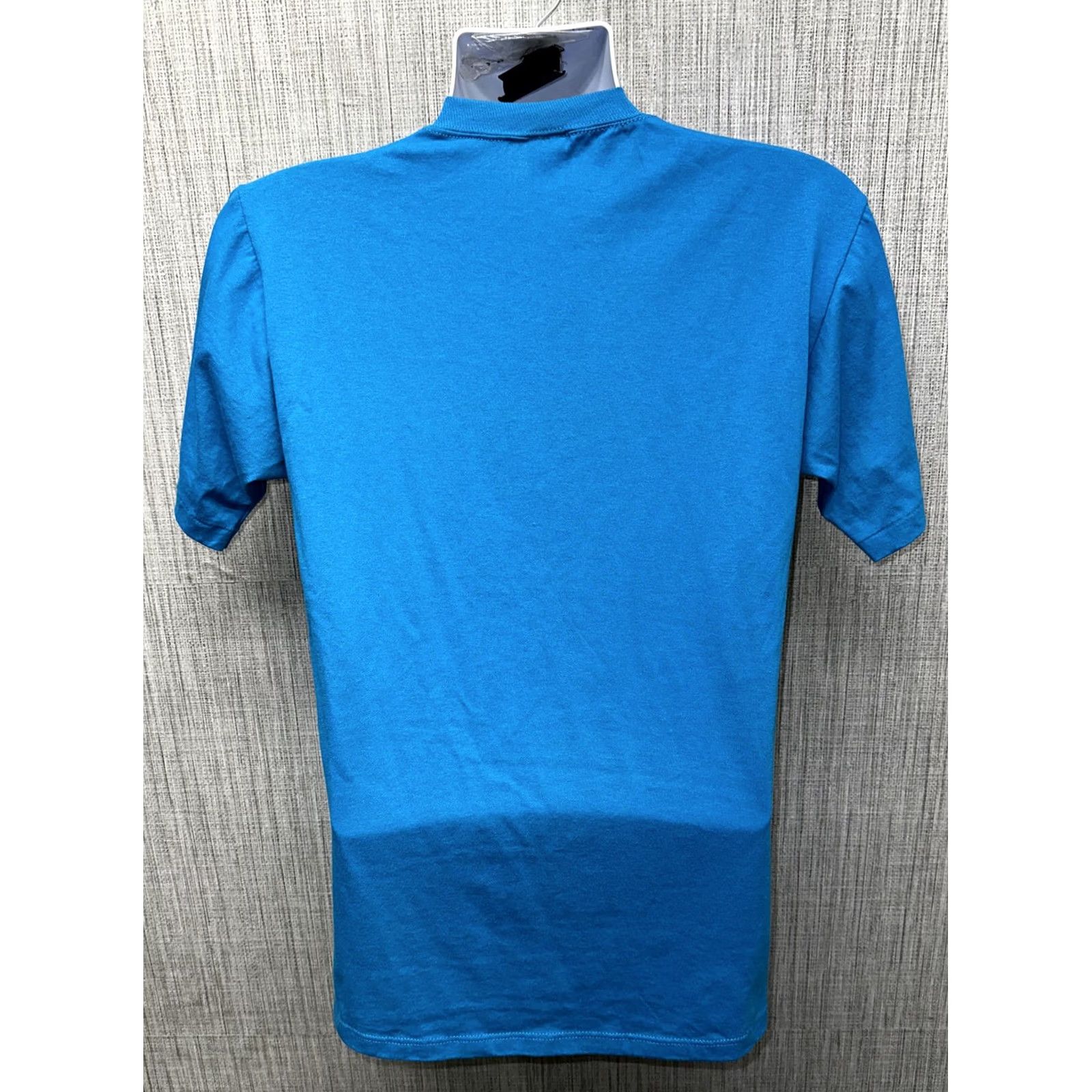 Jerzees VINTAGE Jerzees T-Shirt Mens Blue Single Stitch USA Made Giraffe Print Size L Size US L / EU 52-54 / 3 - 5 Thumbnail