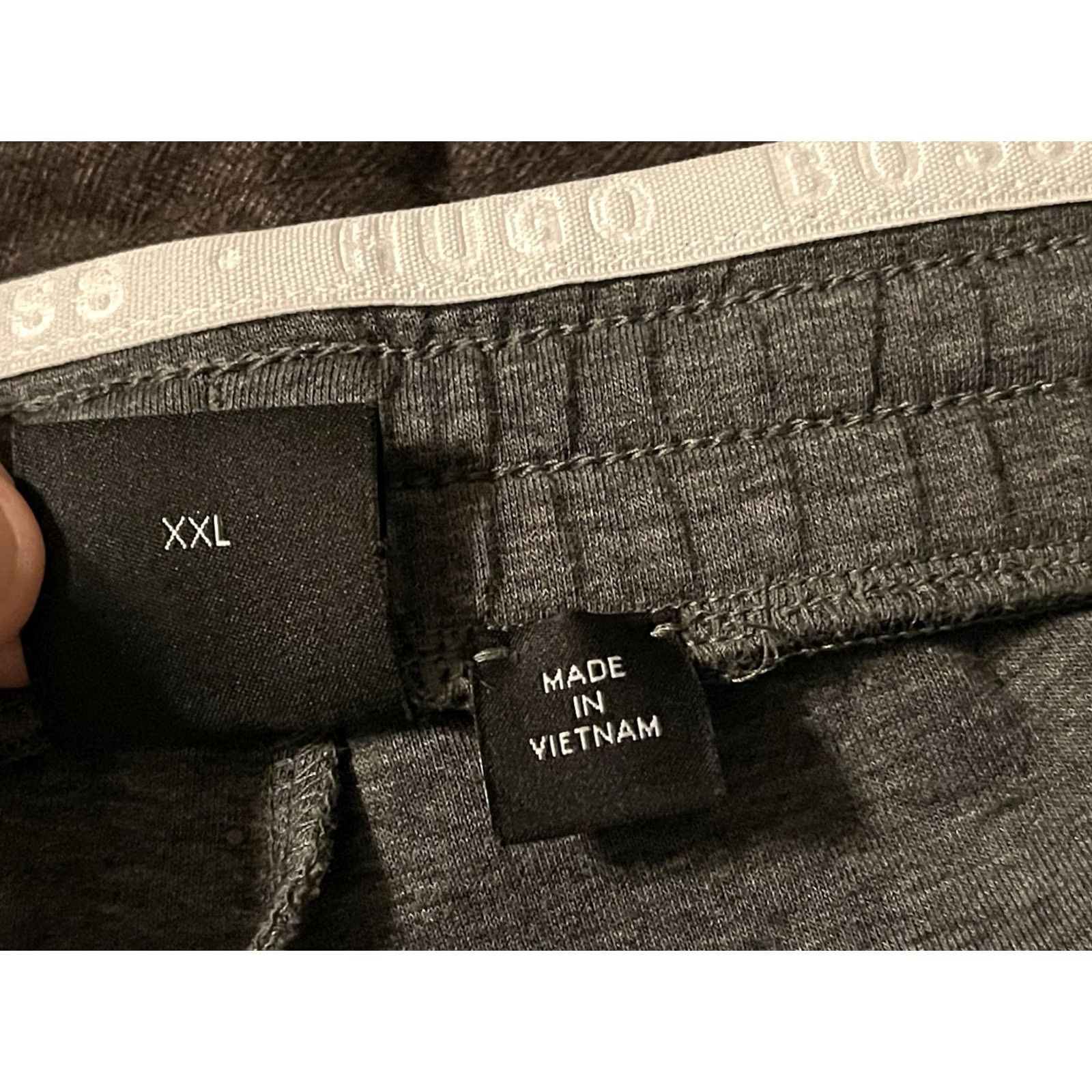 Hugo Boss HUGO BOSS Hadiko 1 Gray Orange Athletic Sweat Pants Gym Joggers Men's 2XL XXL Size US 39 - 5 Thumbnail