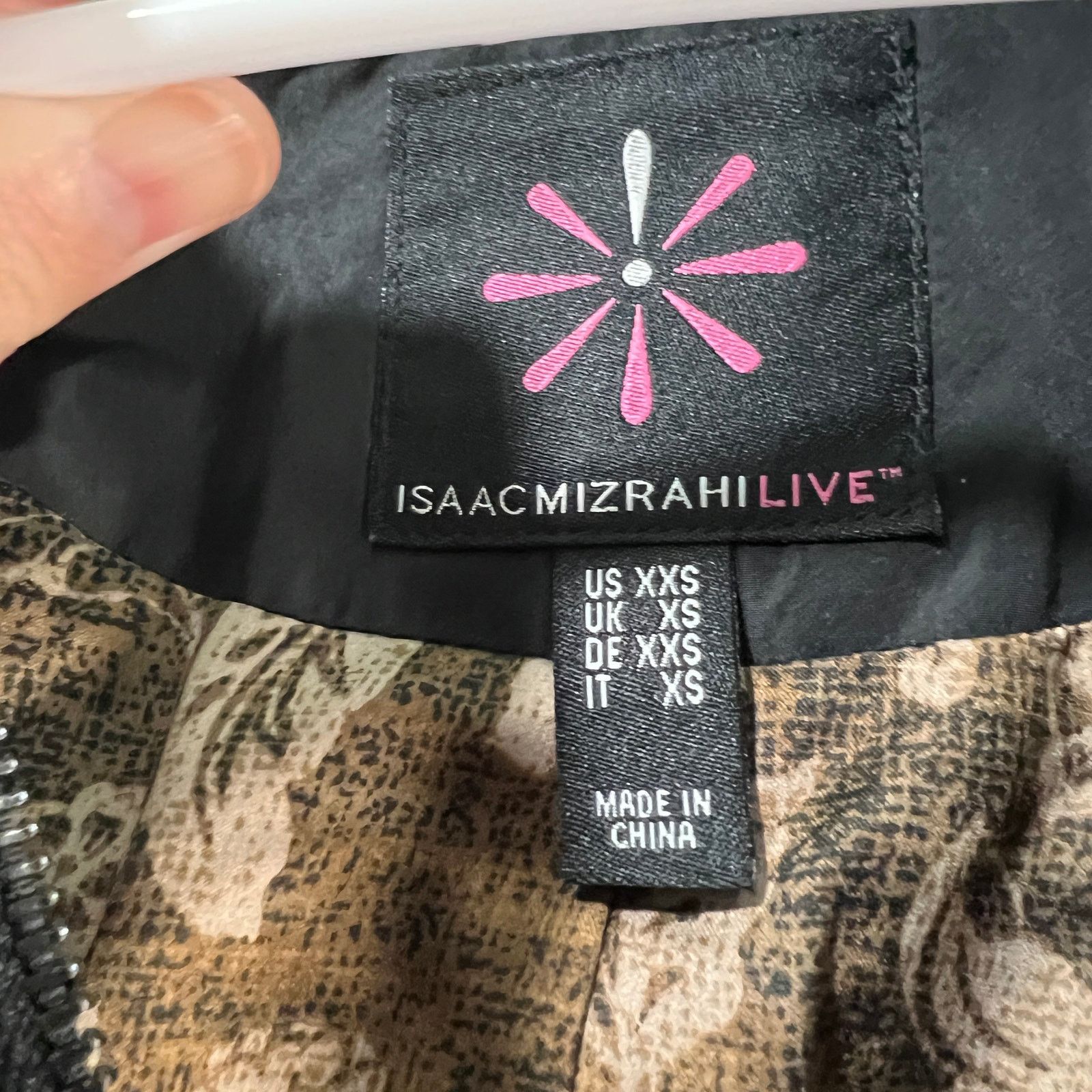 Other Isaac Mizrahi Live! Nylon Quilted Jacket With Printed Size XXS / US 00 / IT 34 - 3 Thumbnail