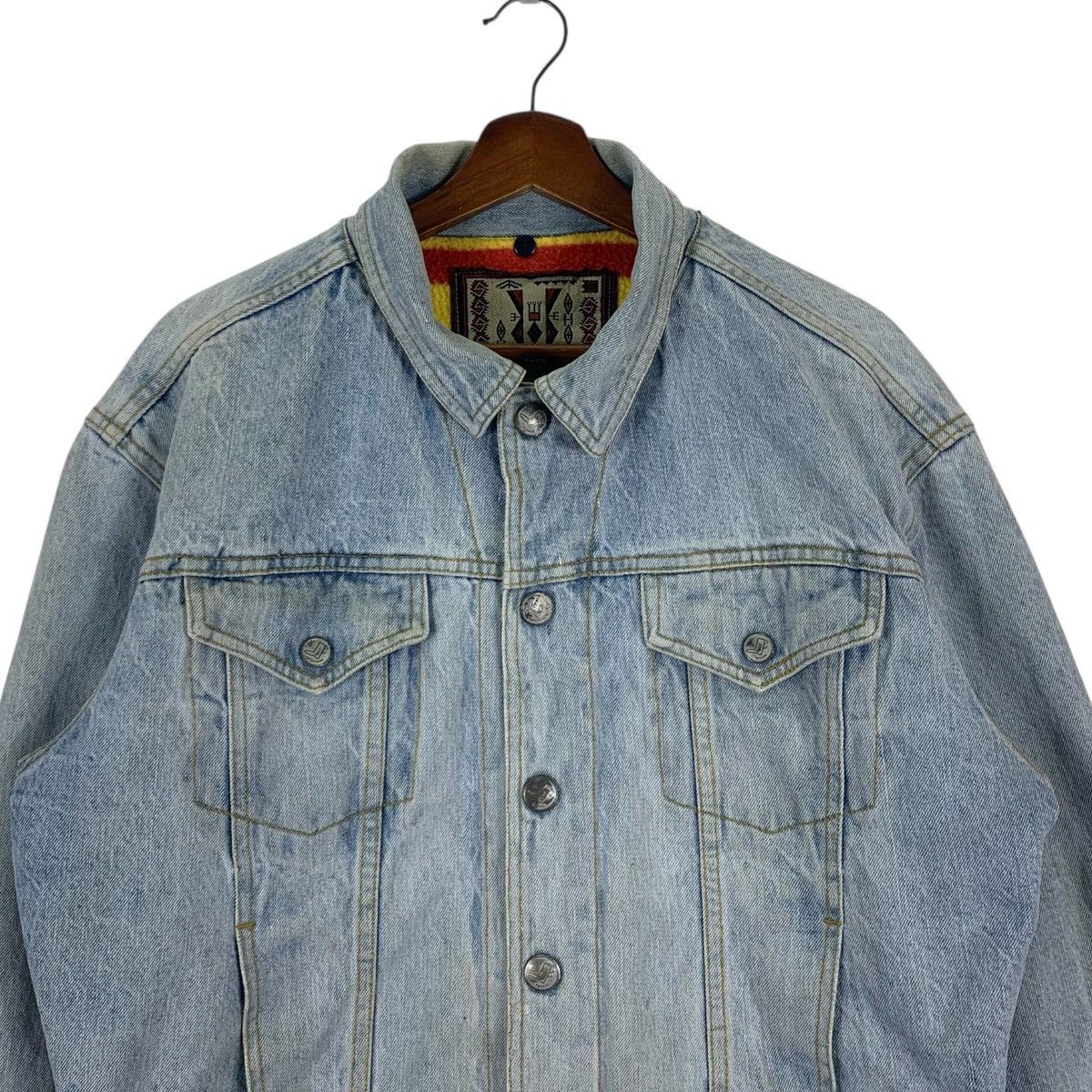 Edwin Vintage Bobson Cropped Denim Jacket Size US S / EU 44-46 / 1 - 2 Thumbnail