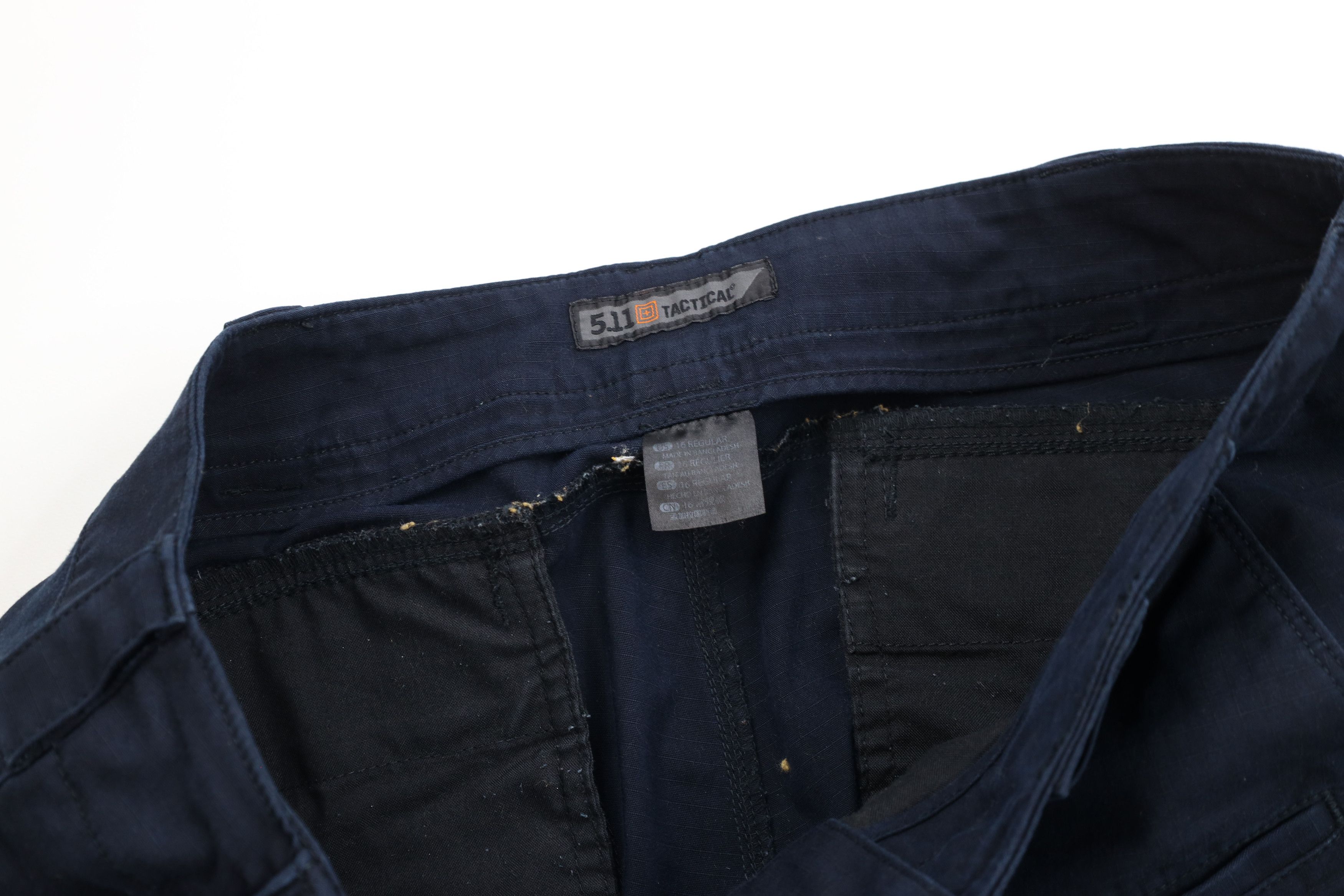 Vintage 5.11 Tactical Series Uniform Wide Leg Cargo Pants Blue Size 38" / US 16 / IT 52 - 6 Thumbnail