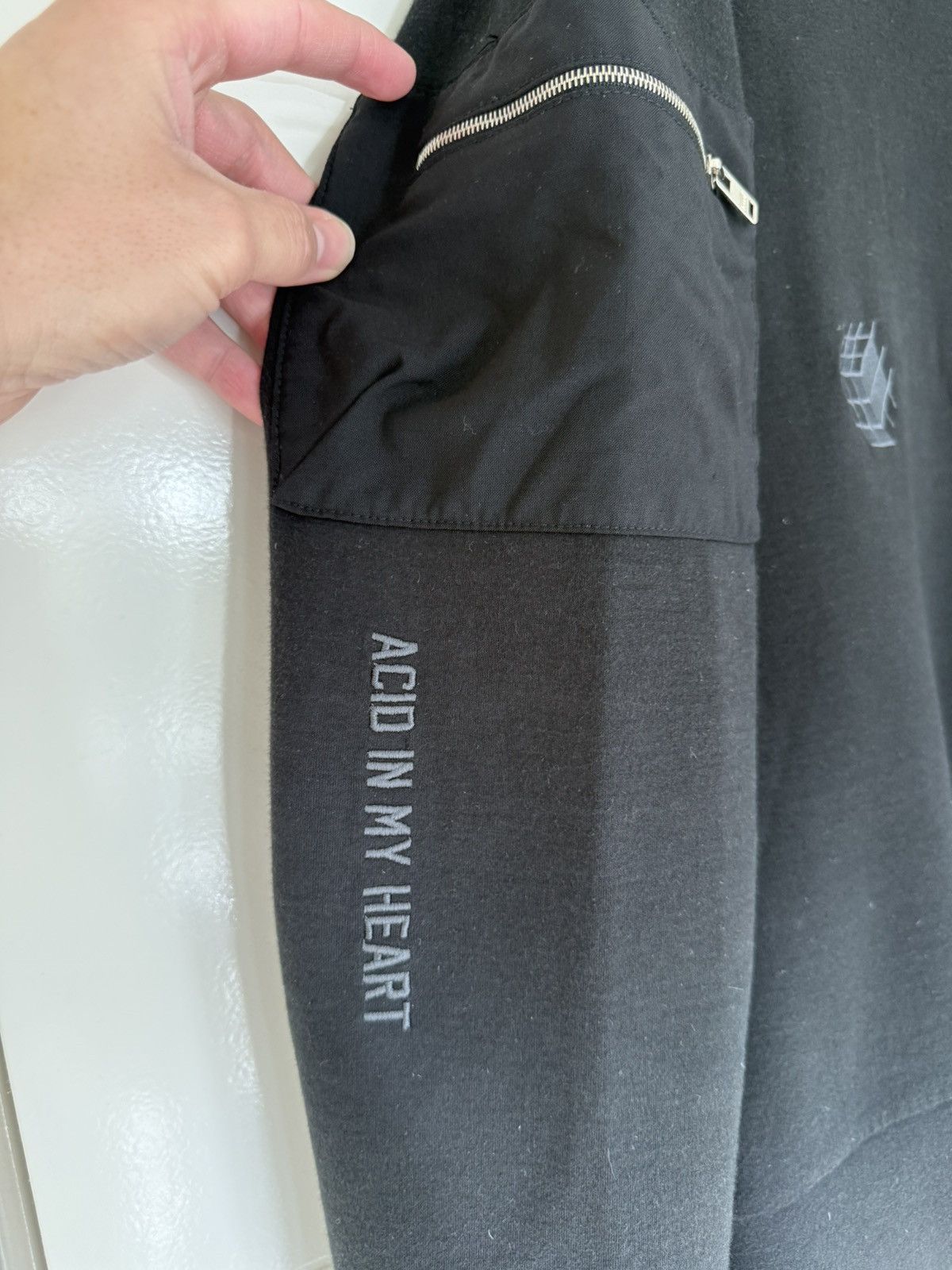 Tim Coppens Tim Coppens Embroidered Zip Pocket Sweater Size US M / EU 48-50 / 2 - 3 Thumbnail