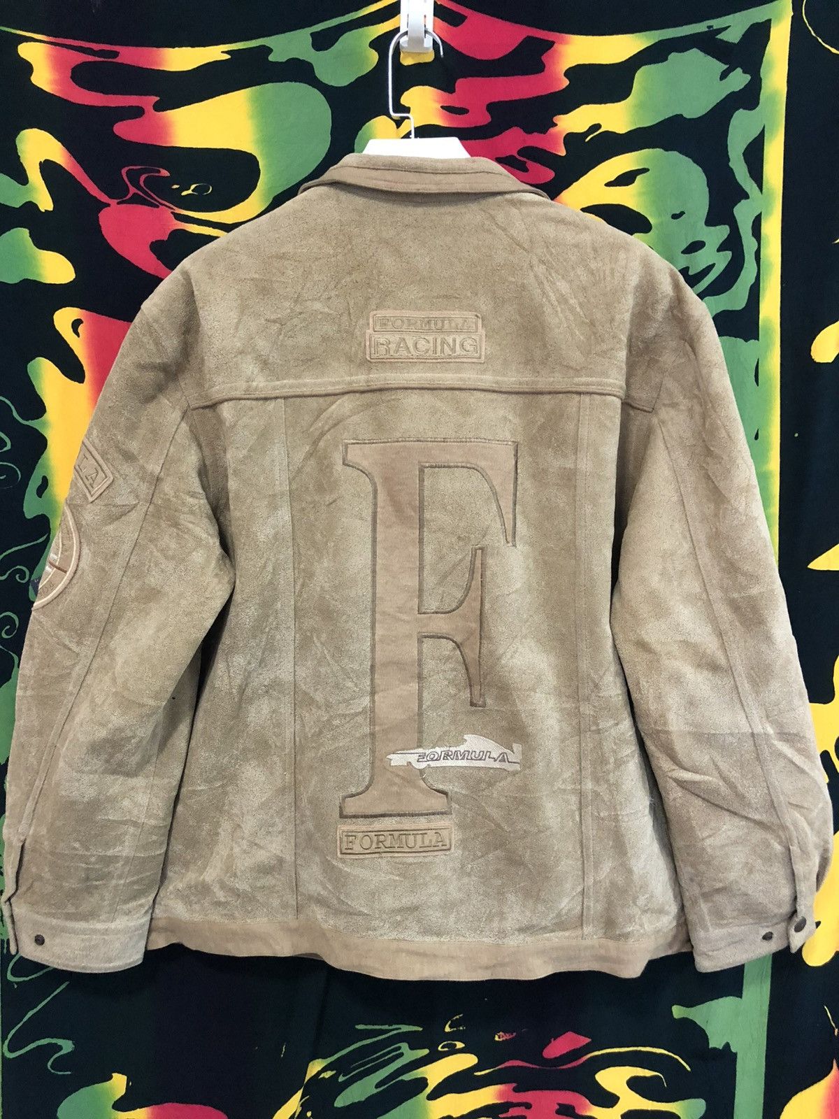 Formula 1 × Vintage Vintage 80’s Formula 1 rayon jacket Size US L / EU 52-54 / 3 - 2 Thumbnail