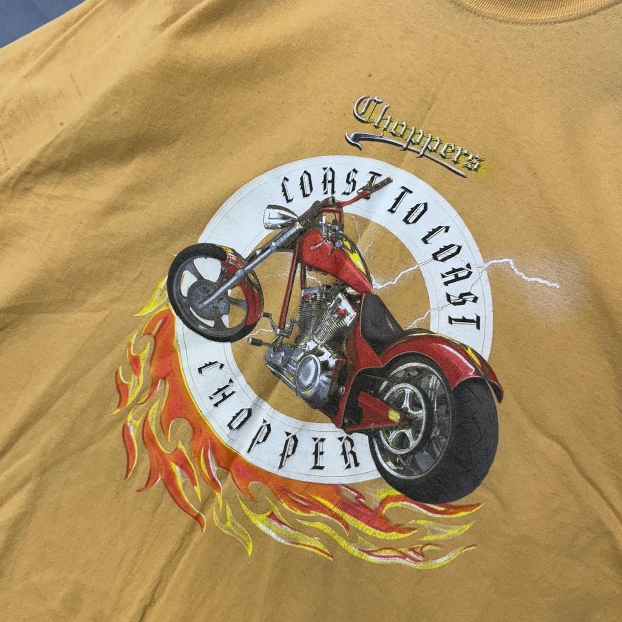 Vintage Vintage West Coast Choppers Thunder Lightning Shirt XXL Size US XXL / EU 58 / 5 - 2 Thumbnail