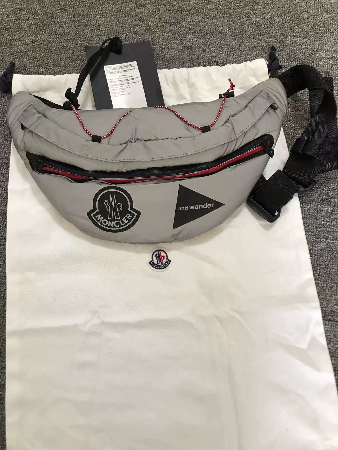 Moncler Moncler and Wander Reflective Fanny Pack Size ONE SIZE - 4 Thumbnail