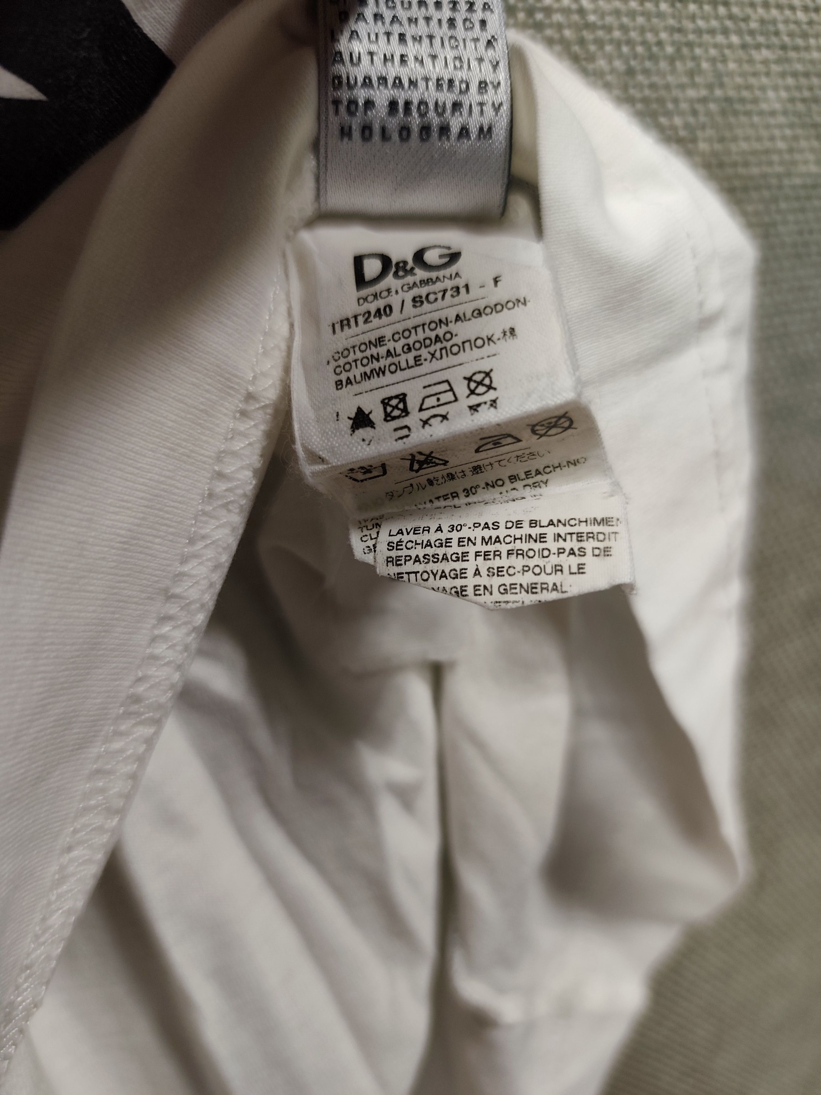 Dolce & Gabbana Dolce & Gabbana Winner Tee Size US S / EU 44-46 / 1 - 11 Thumbnail