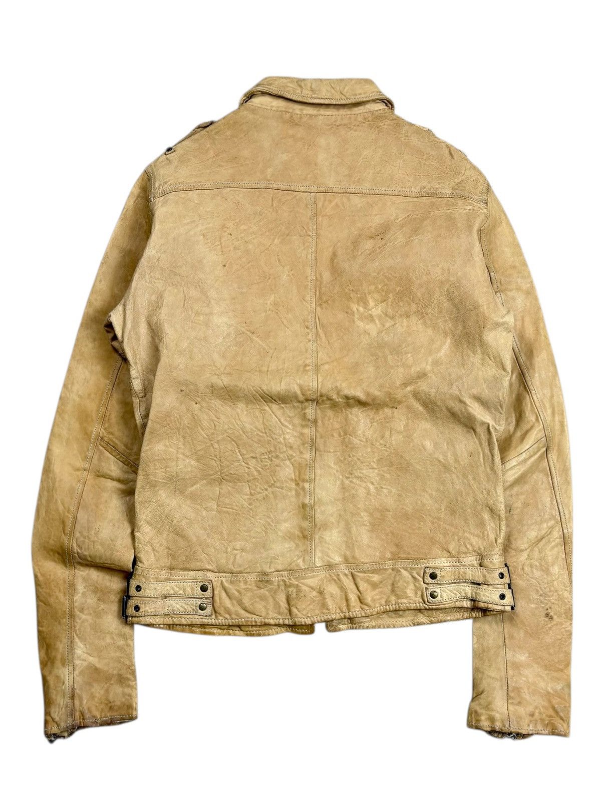 Yoshiyuki Konishi 2000s Don Konishi - Apocalypse Cargo Leather Jacket Size US M / EU 48-50 / 2 - 3 Thumbnail