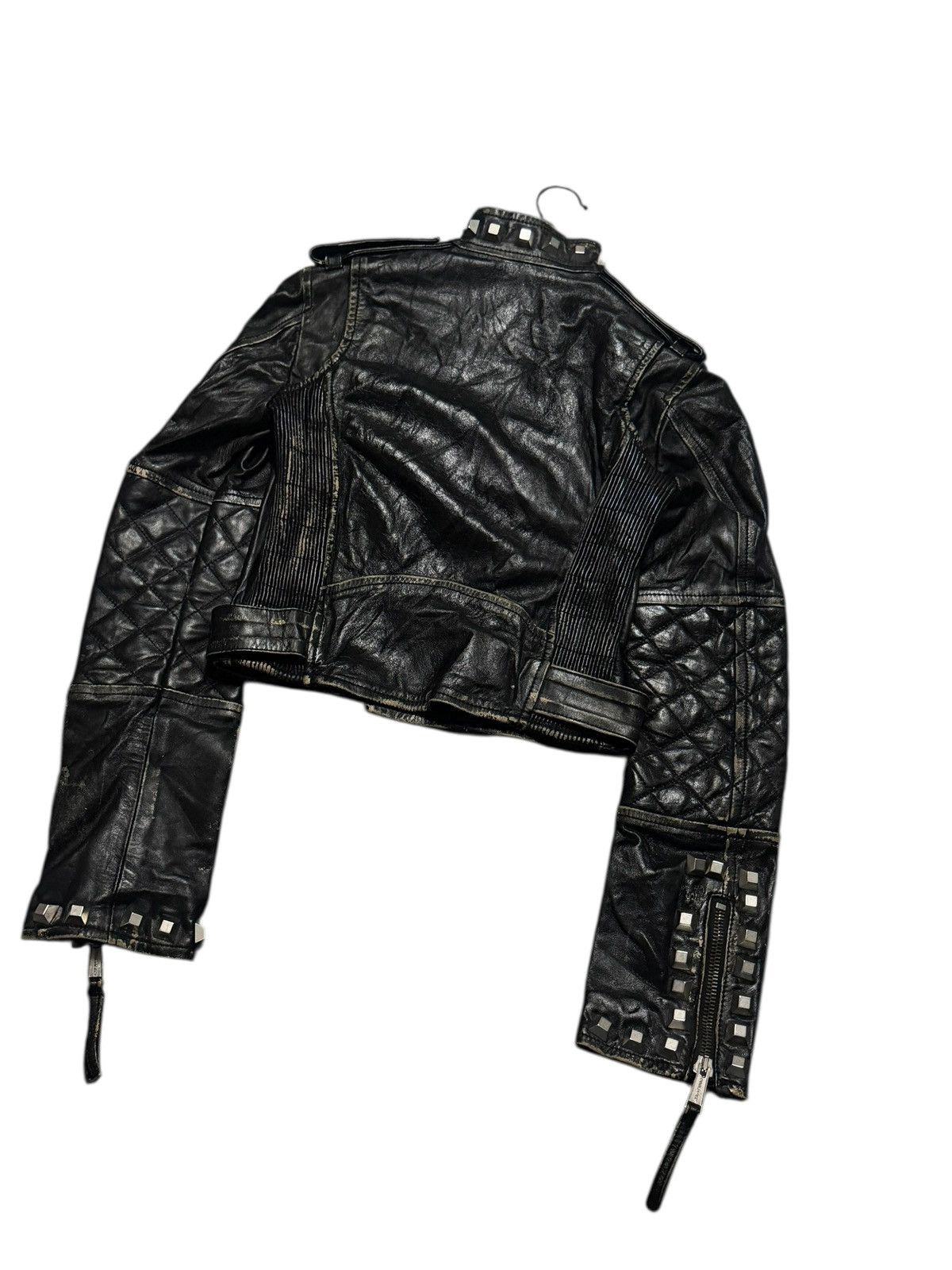 Dsquared2 Dsquared2 Fall 2005 Runway Studded Leather Jacket Size XS / US 0-2 / IT 36-38 - 8 Thumbnail