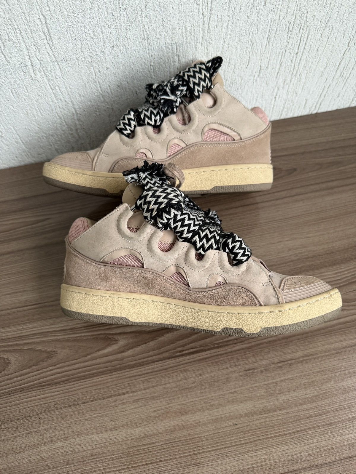Lanvin Pale pink Curb sneakers Size US 9 / EU 42 - 18 Thumbnail