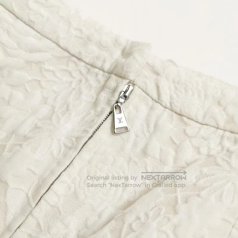 Louis Vuitton Louis Vuitton Quilted Cotton Midi Skirt. Size US 34 / EU 50 - 3 Thumbnail