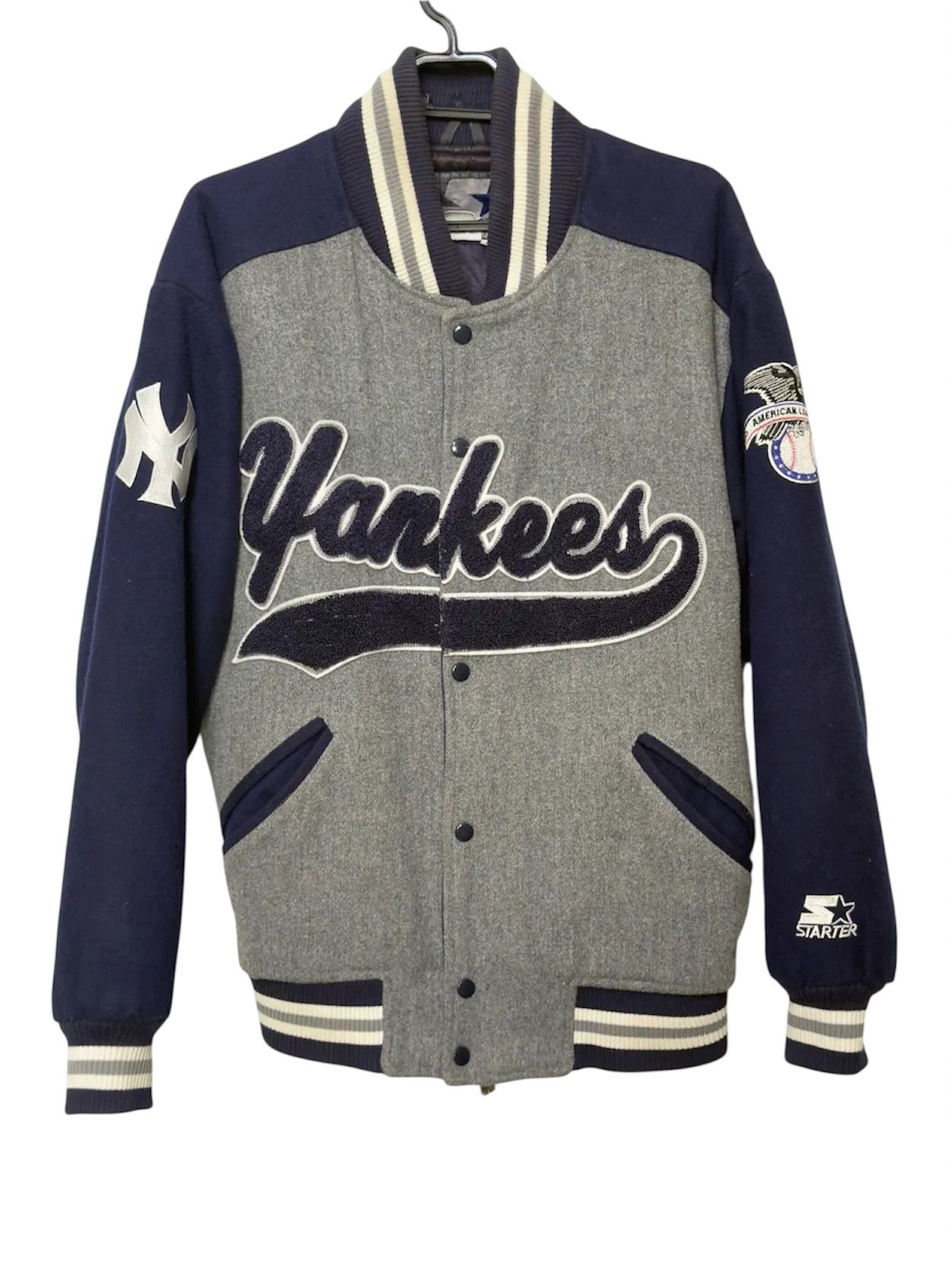 New York Yankees 🔥 vintage varsity starter bomber wool yankees size S Size US S / EU 44-46 / 1 - 3 Thumbnail