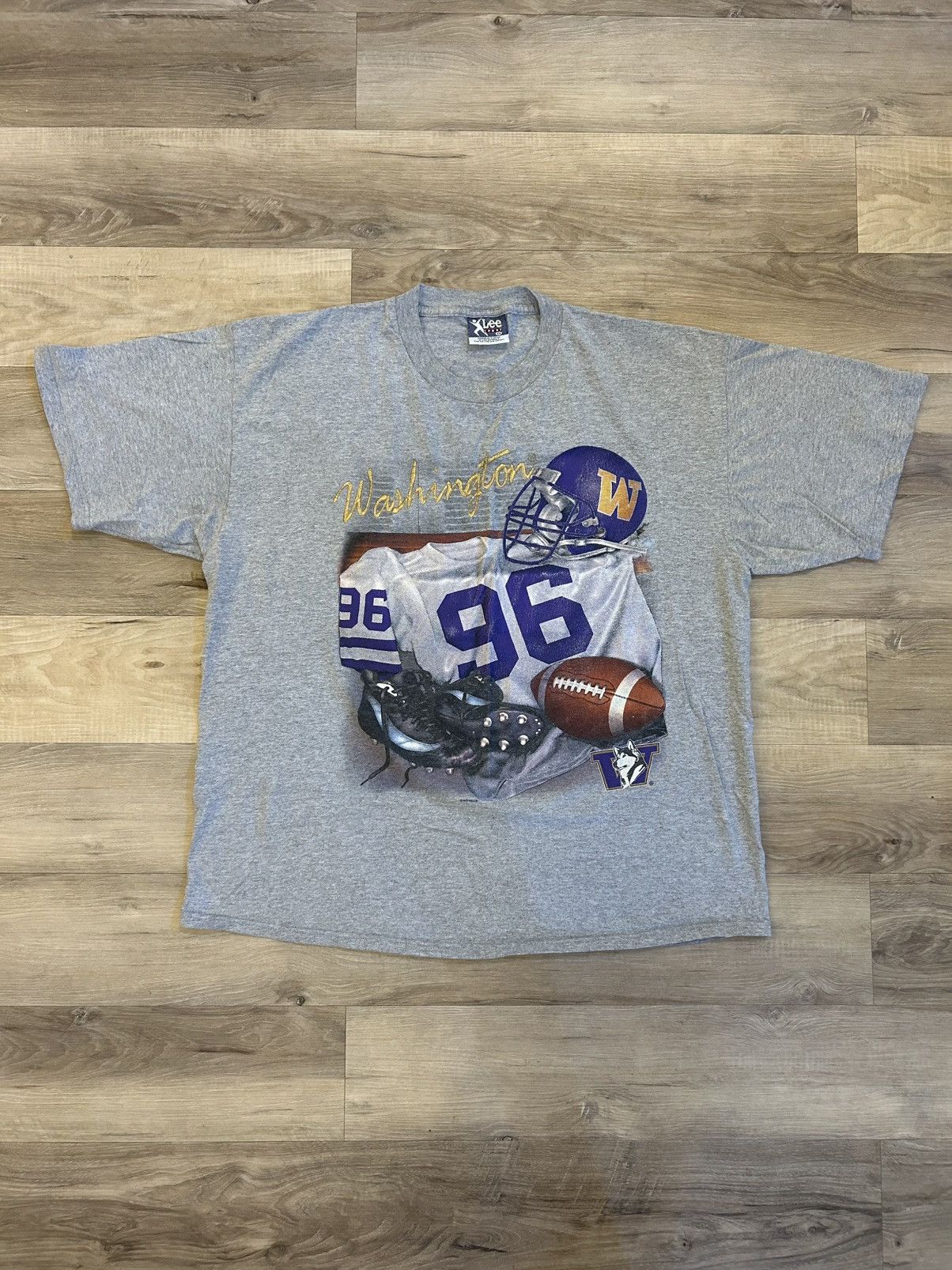 Lee Vintage UW Football T-shirt Size US XXL / EU 58 / 5 - 1 Thumbnail