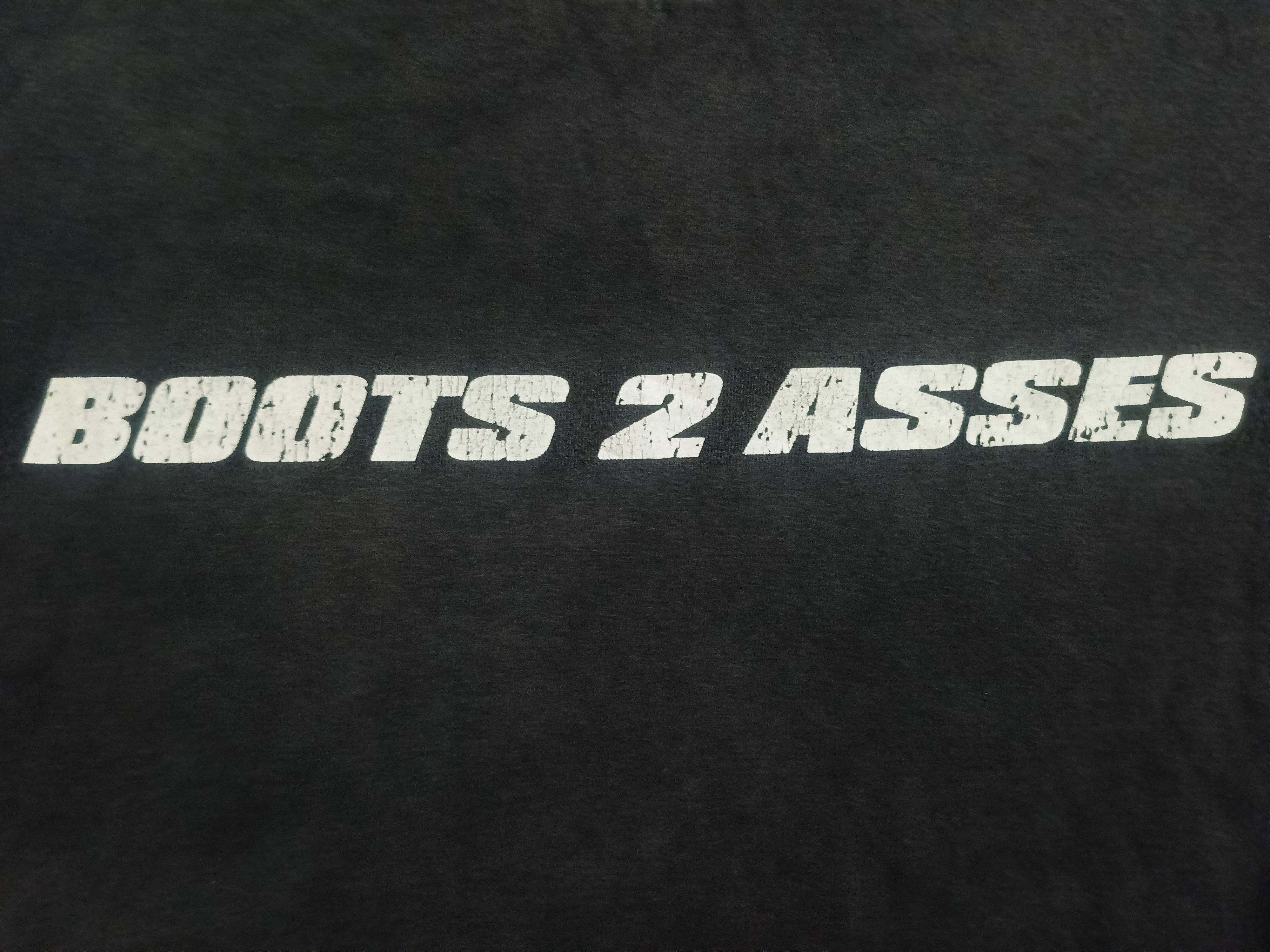 WWE Vtg WWE Boots 2 Asses The Rock Team Bring it Size US XL / EU 56 / 4 - 4 Thumbnail