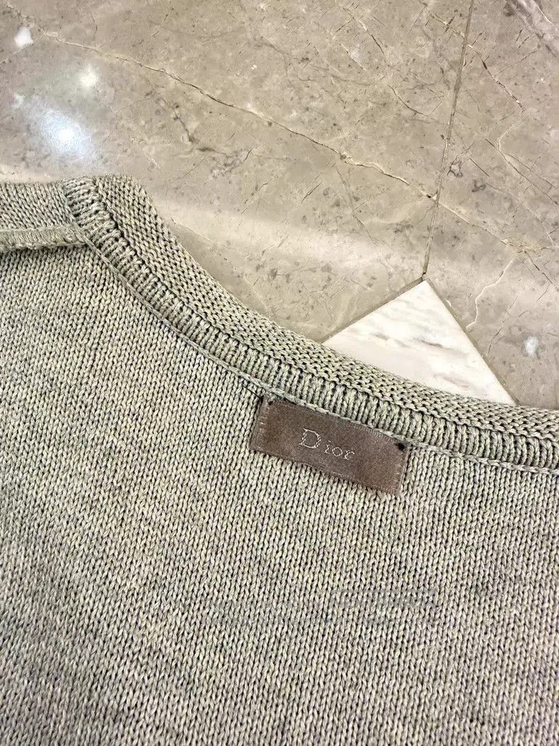Dior Dior Knit Jacquard Sweater Knitwear Size M / US 6-8 / IT 42-44 - 9 Thumbnail
