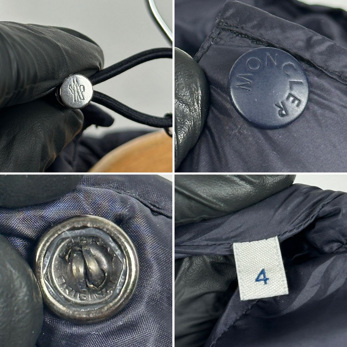 Moncler Moncler Willm Giubbotto Navy Blue Hooded Down Puffer Jacket Size US XL / EU 56 / 4 - 21 Thumbnail