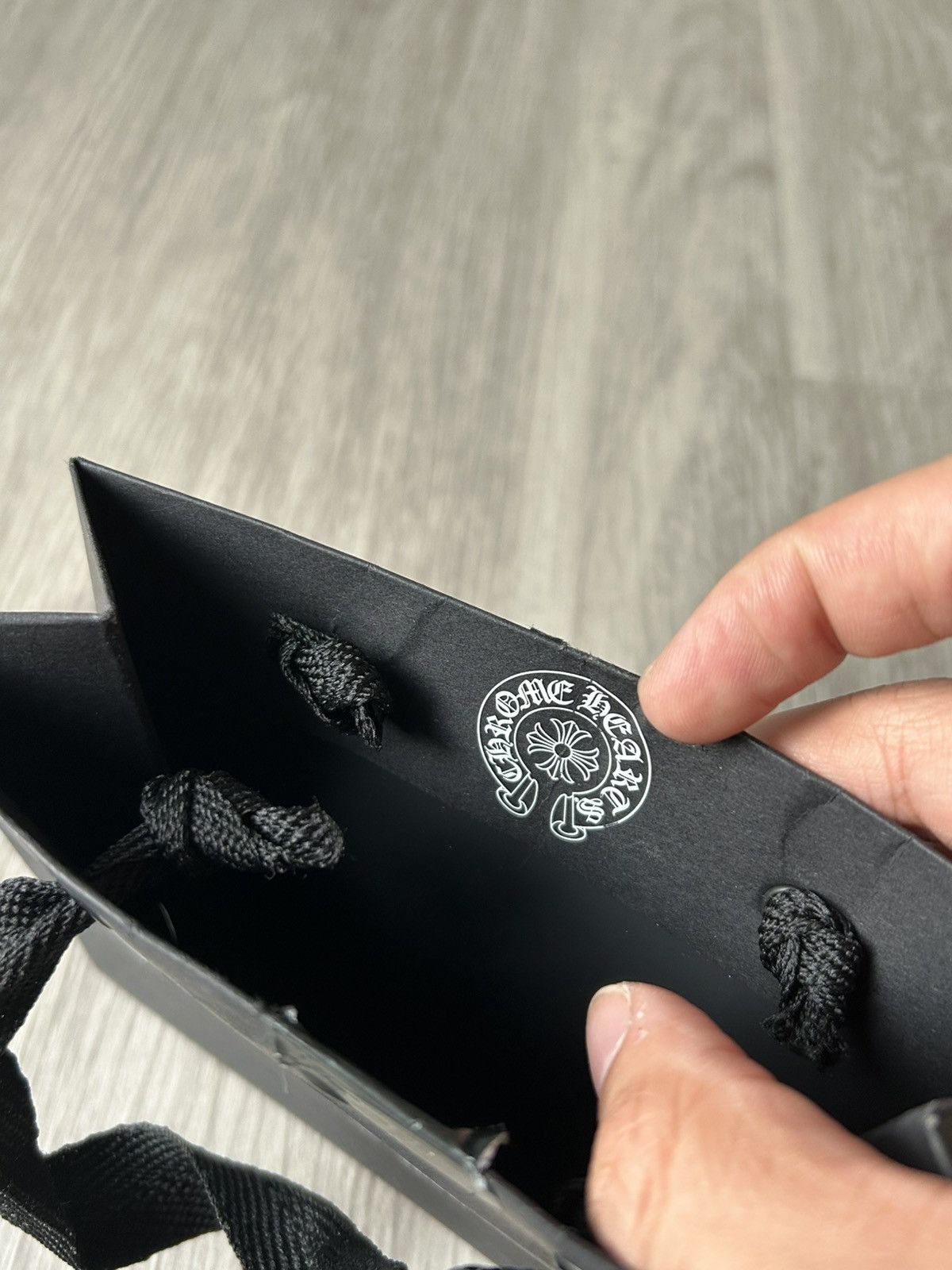 Chrome Hearts Chrome Hearts Mini Scroll Logo Shopping Bag Size ONE SIZE - 6 Thumbnail