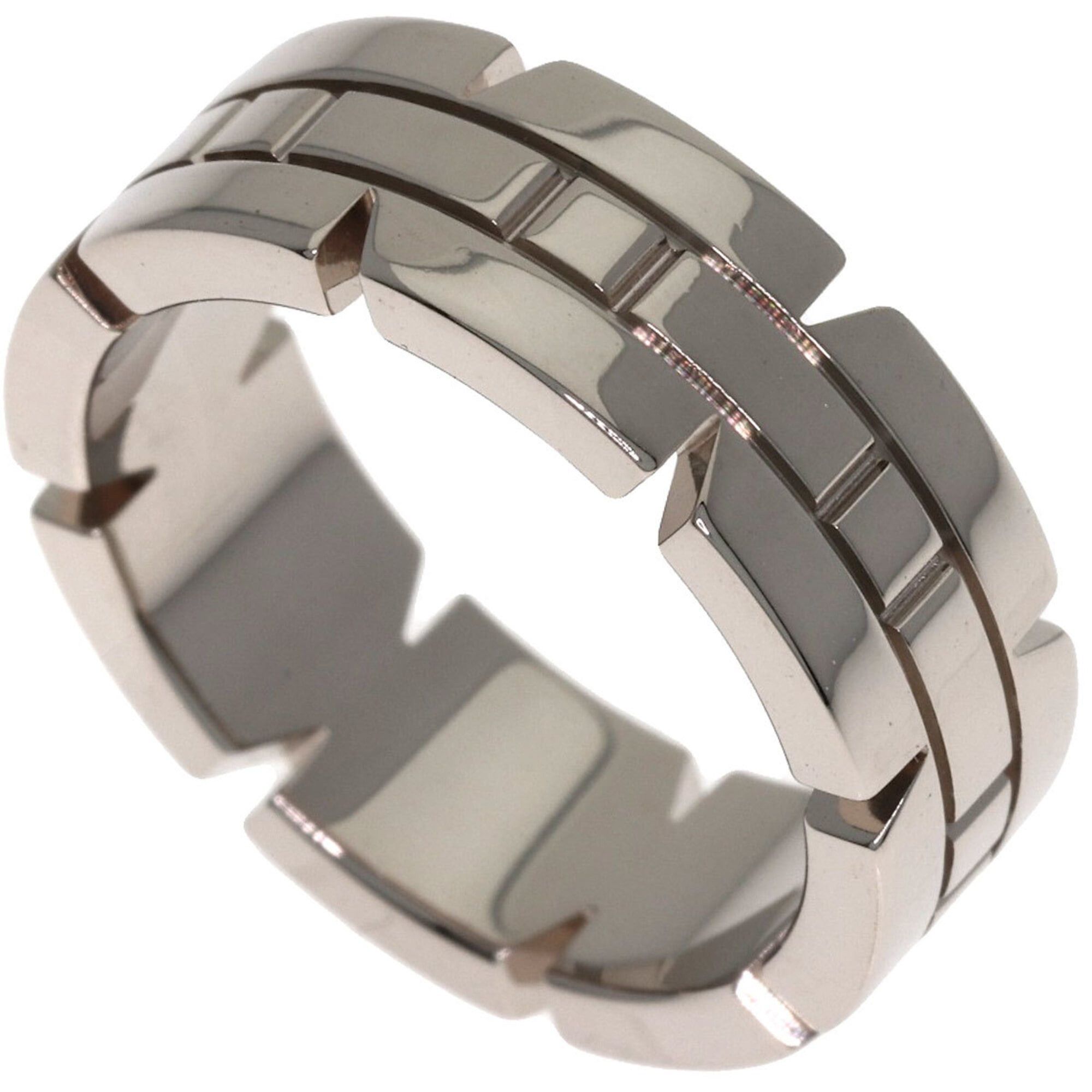 Cartier Cartier Tank Française #48 Ring, 18K White Gold, Women's, CARTIER Size ONE SIZE - 1 Thumbnail