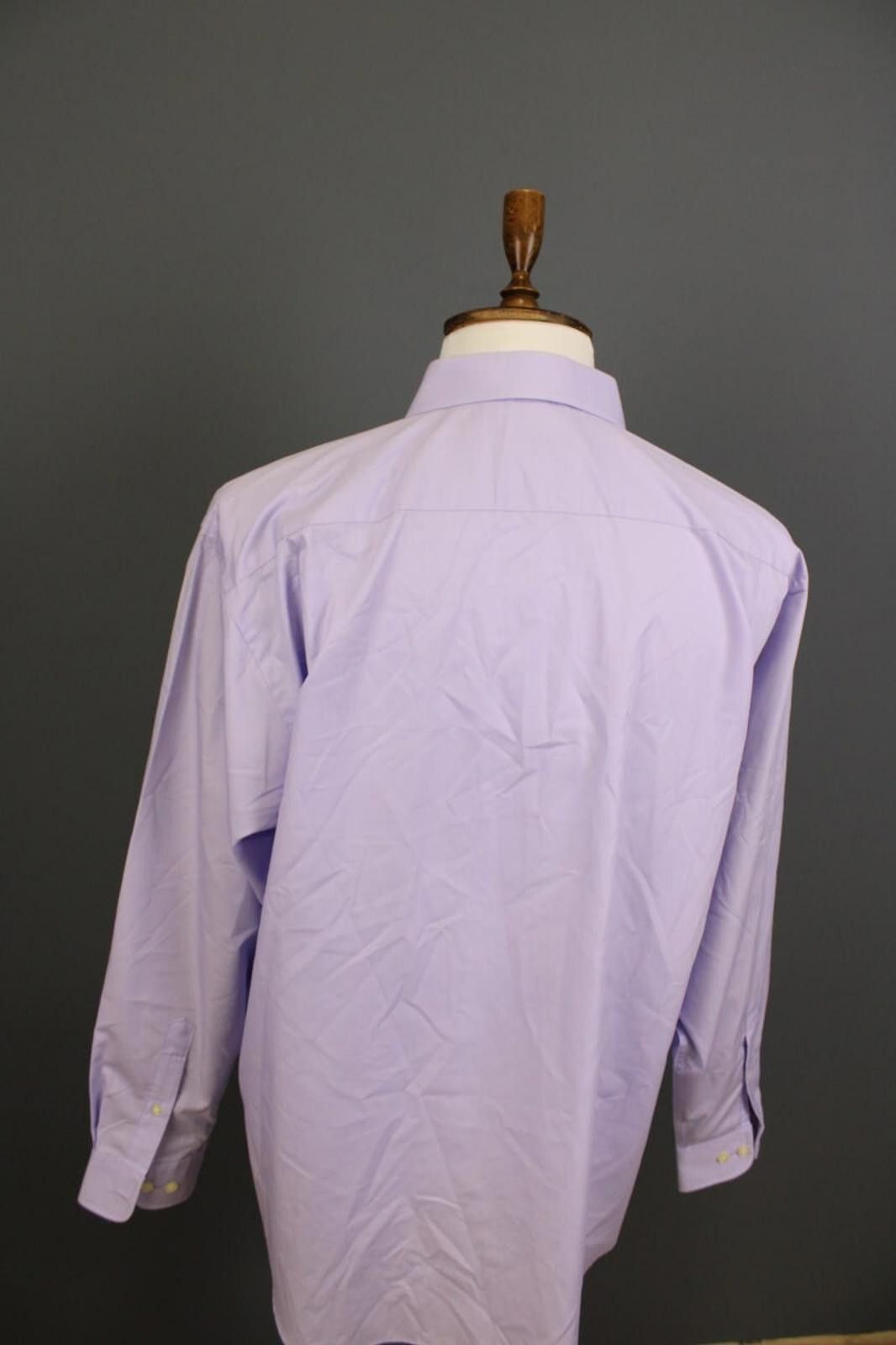 Designer Balmain Paris Purple Long Sleeve Button Down Shirt Size 44 Size US M / EU 48-50 / 2 - 11 Thumbnail