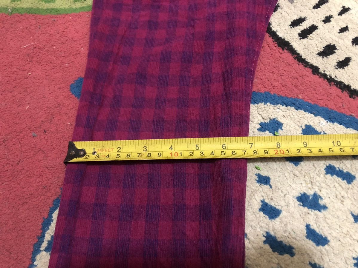 Issey Miyake RARE MERCIBEAUCOUP Japan CHECKERED Corduroy Trousers Pants Size US 32 / EU 48 - 21 Thumbnail