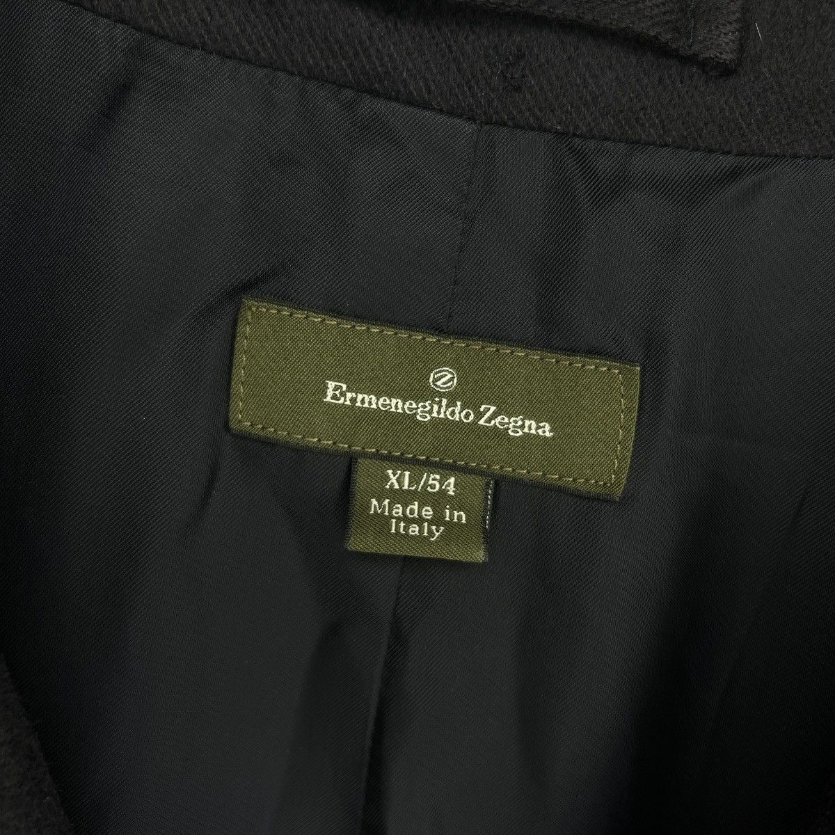 Ermenegildo Zegna Ermenegildo Zenga Men's 100% Pure Cashmere Coat Navy Size US L / EU 52-54 / 3 - 5 Thumbnail
