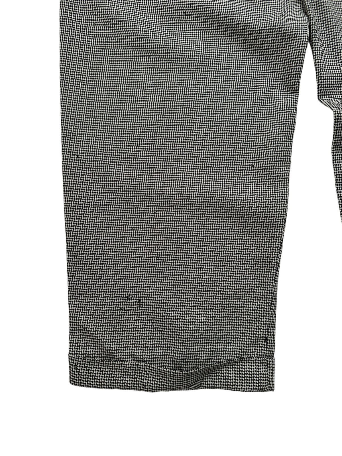 Comme des Garcons Comme des Garçons Homme Plus AW1991 Houndstooth Wool Trouser Size US 28 / EU 44 - 8 Thumbnail