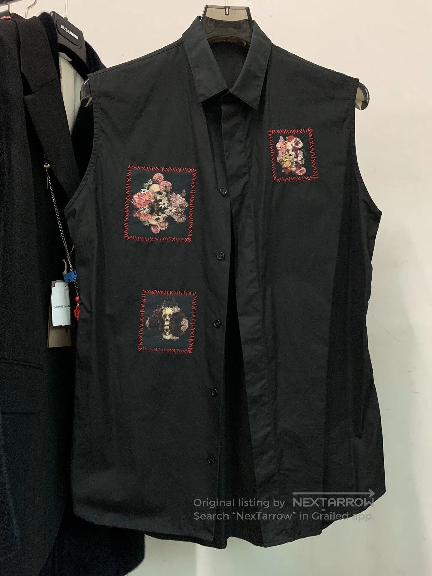 Dior DIOR HOMME Skull Oversized Sleeveless Shirt. Size US M / EU 48-50 / 2 - 2 Thumbnail