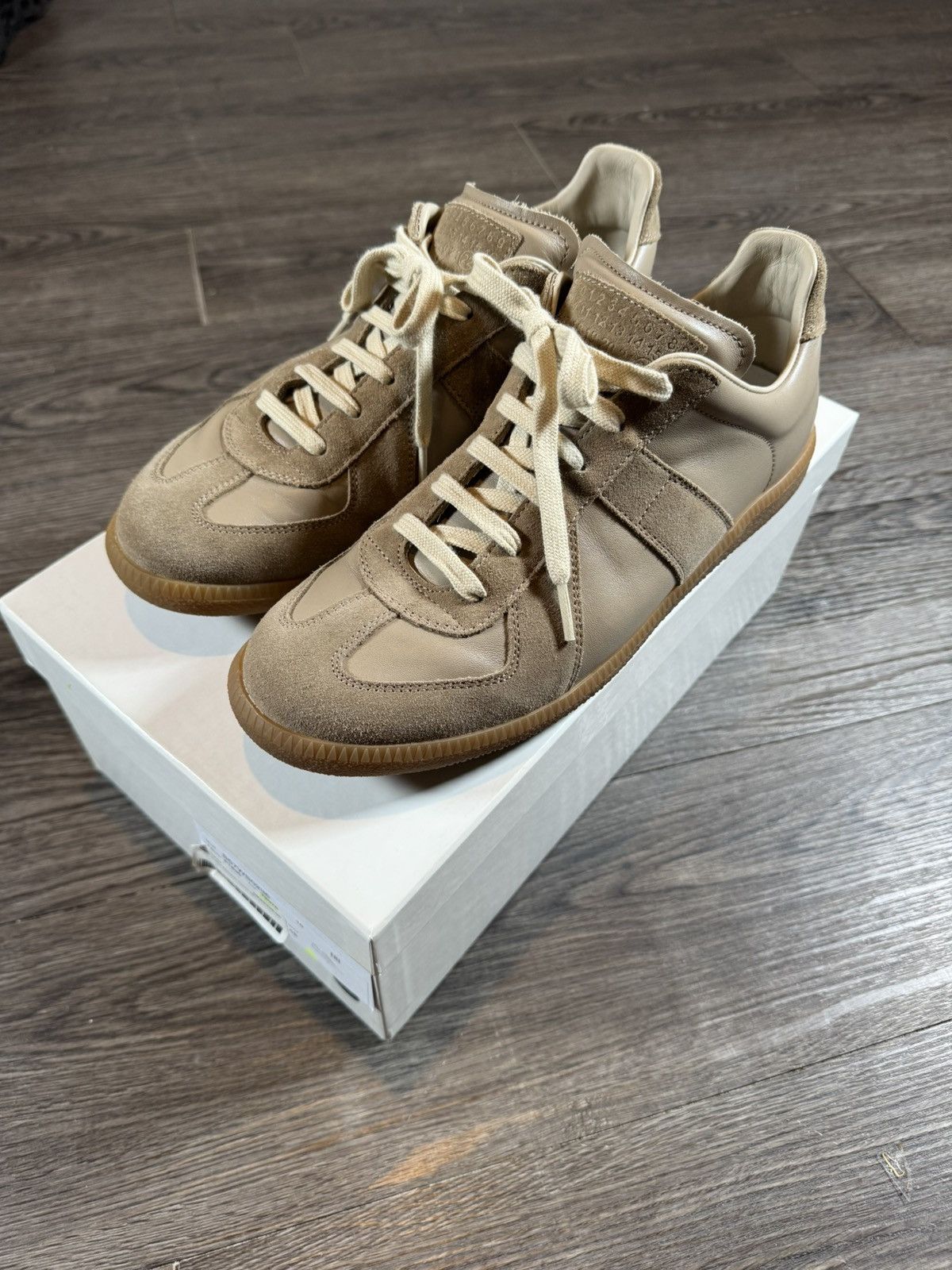 Maison Margiela Tan Replica Gat Sneaker
