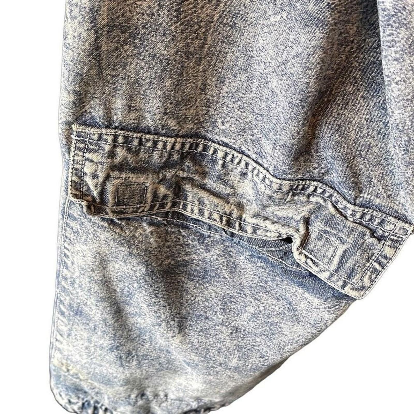Barena Venezia 1980's Venezia grunge stonewall denim coat os Size ONE SIZE - 9 Thumbnail