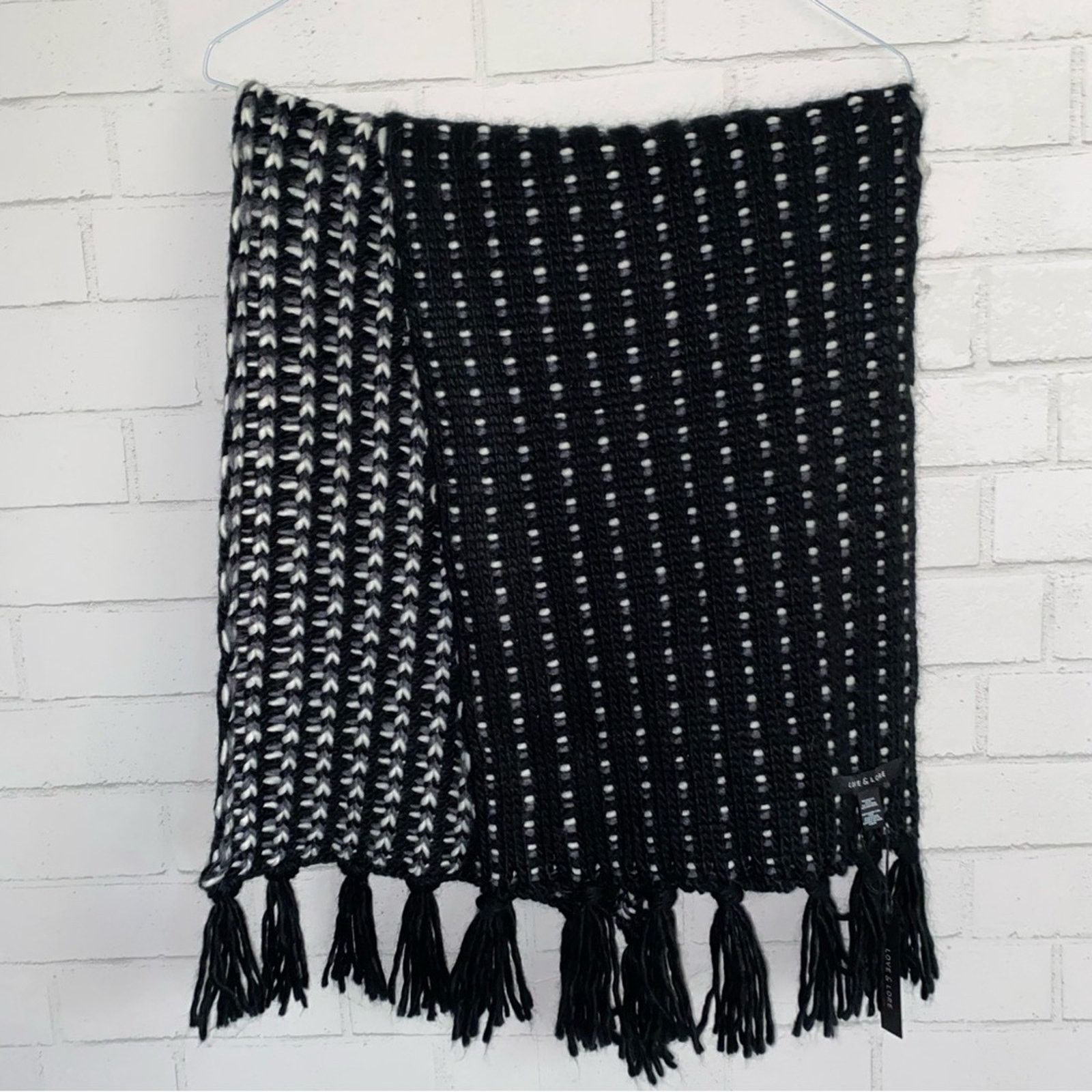 Other NEW Indigo Love & Lore Cabin Marl Stripe Scarf NWT Size ONE SIZE - 12 Thumbnail