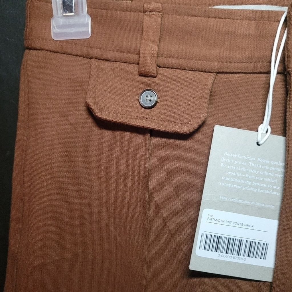 Everlane Everlane pants, rust colored, no pockets, NWT, Size 4 Size 27" / US 4 / IT 40 - 4 Thumbnail