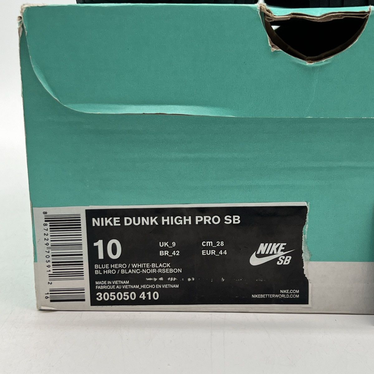 Nike Nike dunk high bazooka Joe Size US 10 / EU 43 - 6 Thumbnail