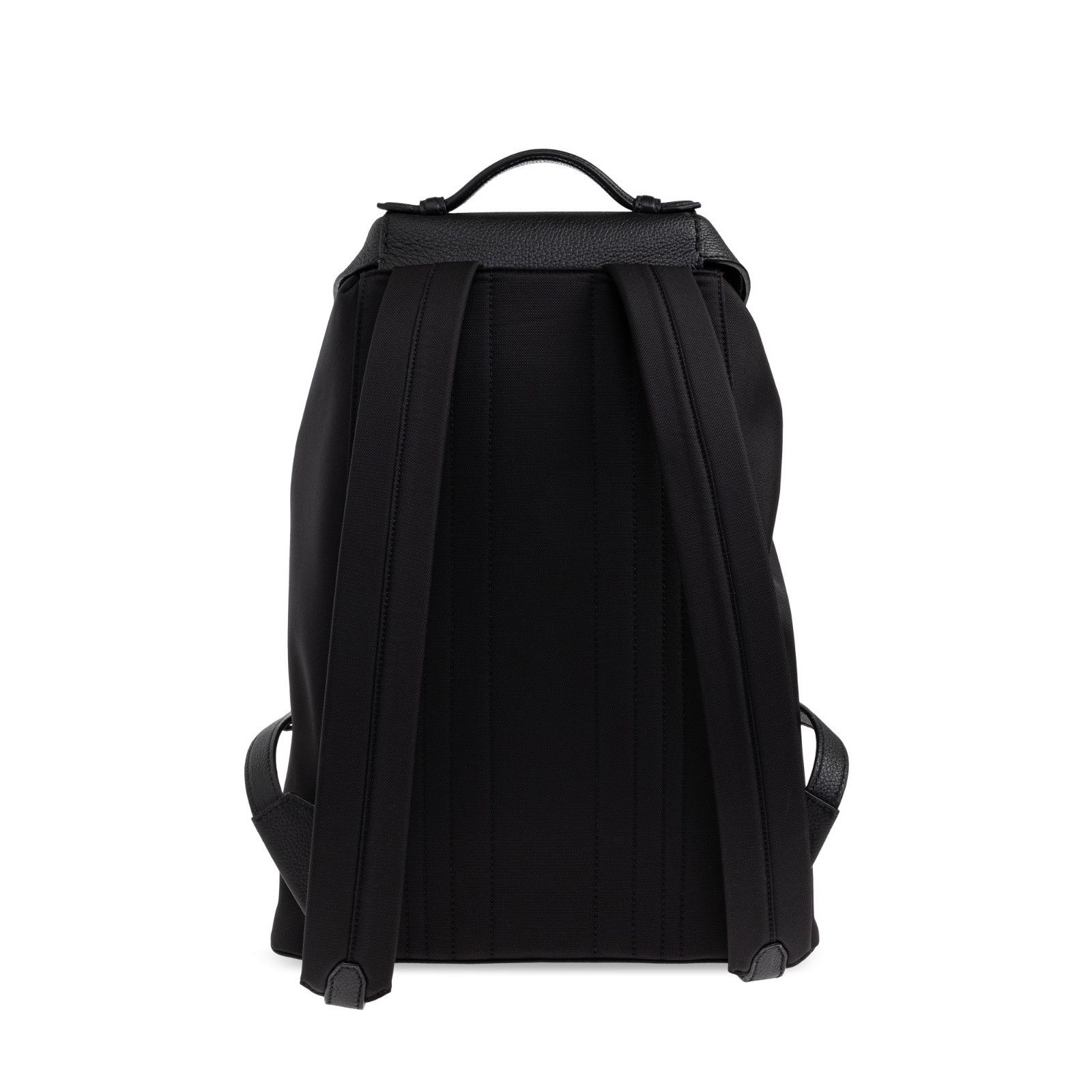 Brioni BRIONI Black Nylon & Leather Backpack New & Authentic Size ONE SIZE - 2 Thumbnail
