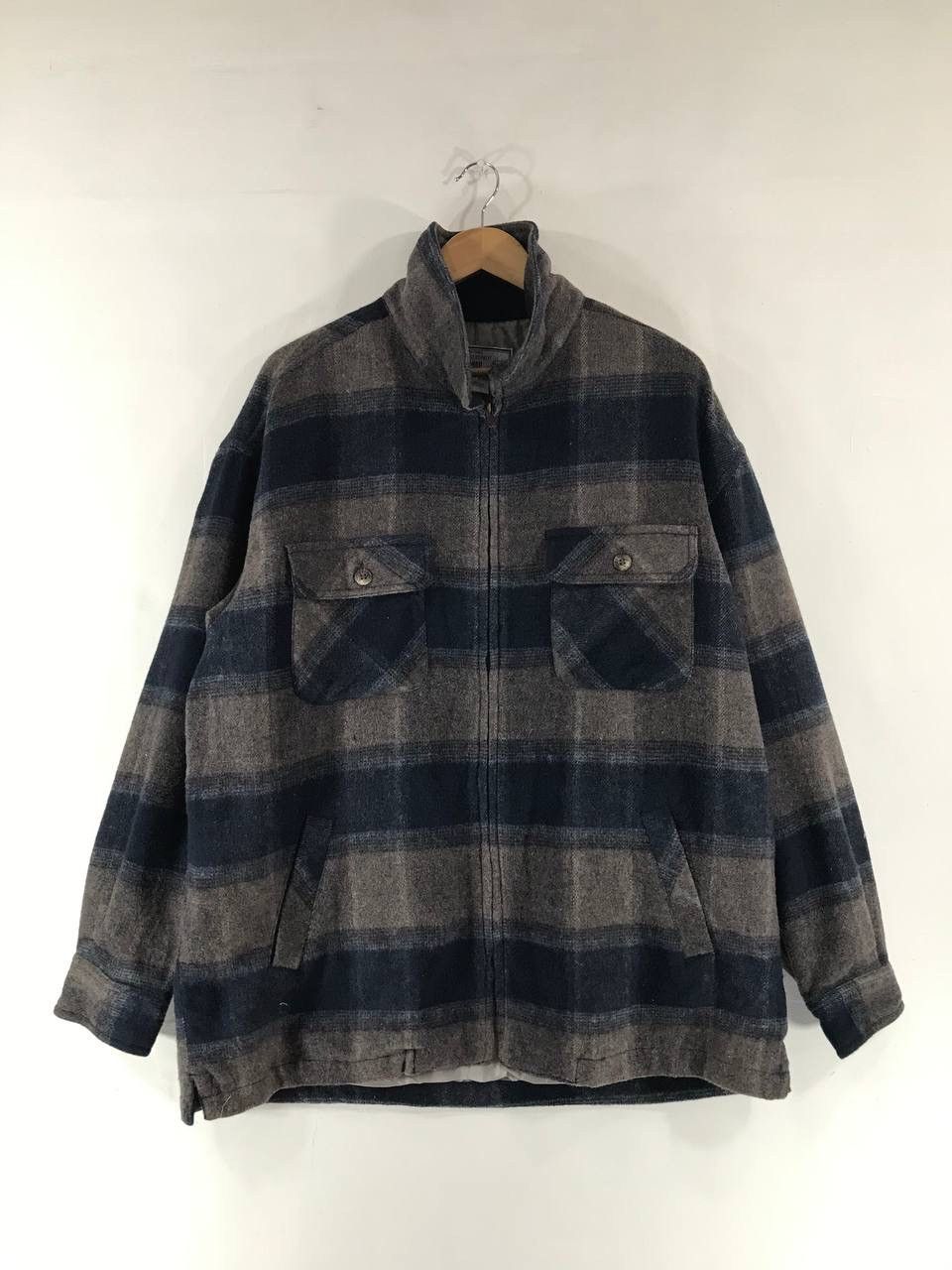 Filson × Flannel × Japanese Brand Vintage Wool Flannel Rare Design Size US XL / EU 56 / 4 - 1 Thumbnail