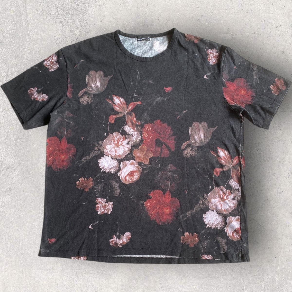 Lad Musician SS21 Floral “New Order” Oversized Tee Size US S / EU 44-46 / 1 - 1 Thumbnail
