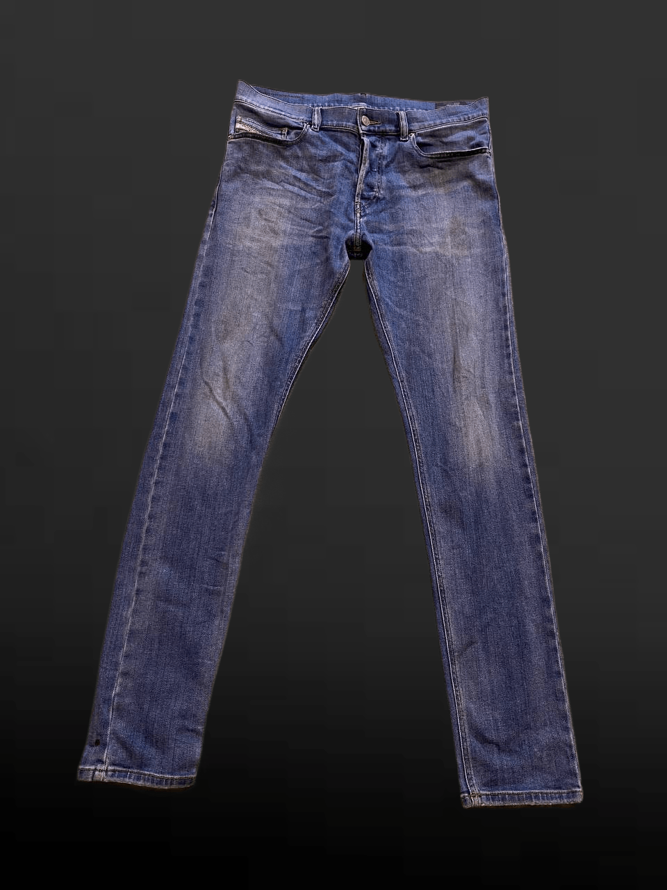 Diesel DIESEL D-LUSTER Light Wash Blue SLIM Denim Jeans Size US 32 / EU 48 - 1 Thumbnail