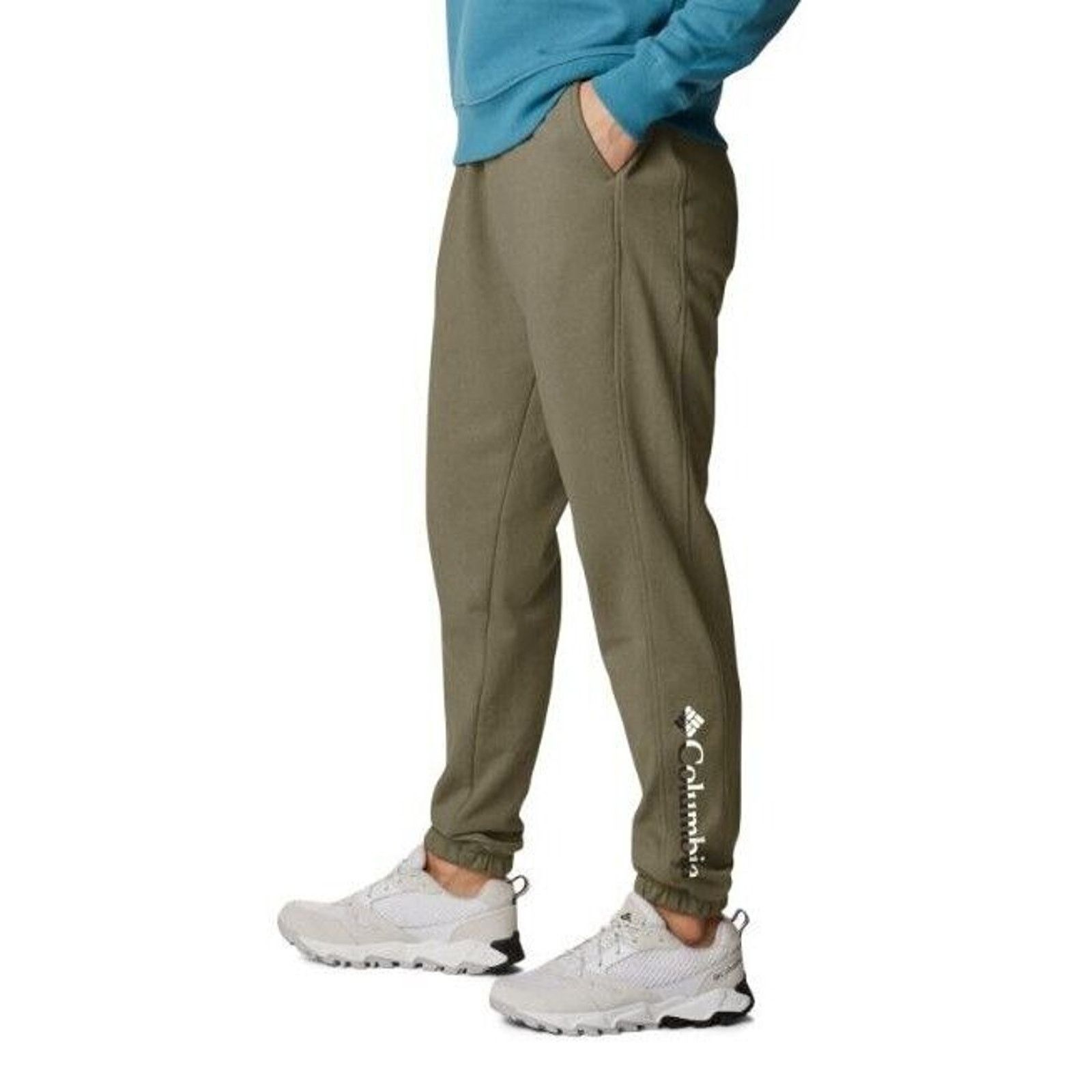 Columbia Columbia Womens Logo II French Terry Joggers Size XL Green Size 38" / US 16 / IT 52 - 2 Thumbnail