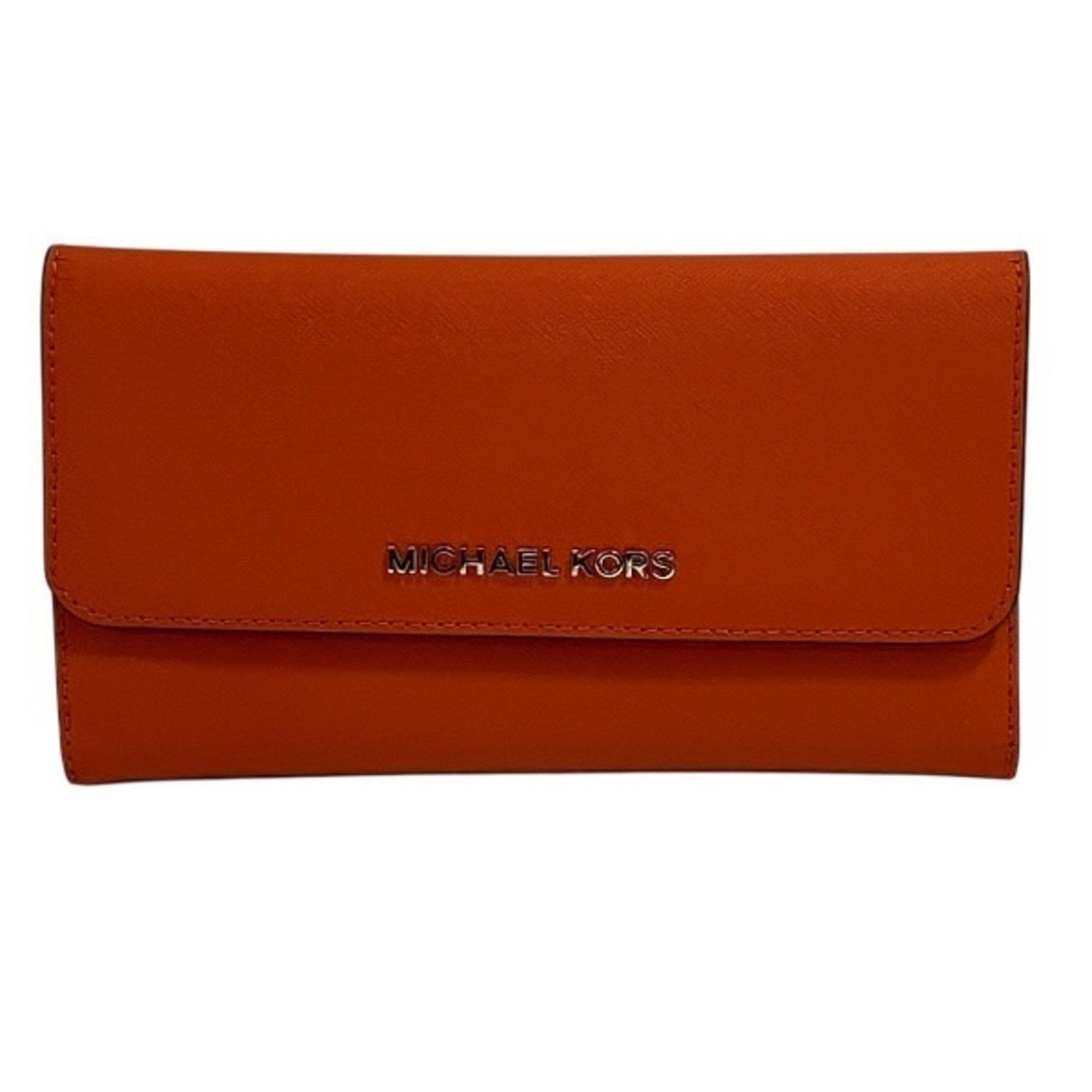 Michael Kors Michael Kors Orange Wallet Long Women's Size ONE SIZE - 1 Thumbnail