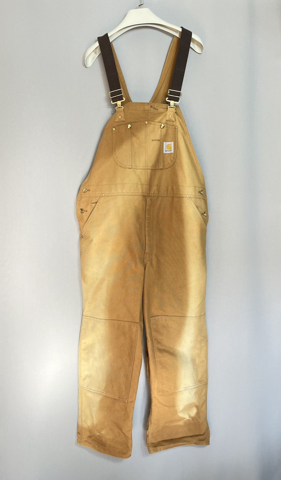 Carhartt Carhartt Vintage Bib Overalls Double Knee 90s Size US 40 / EU 56 - 1 Thumbnail