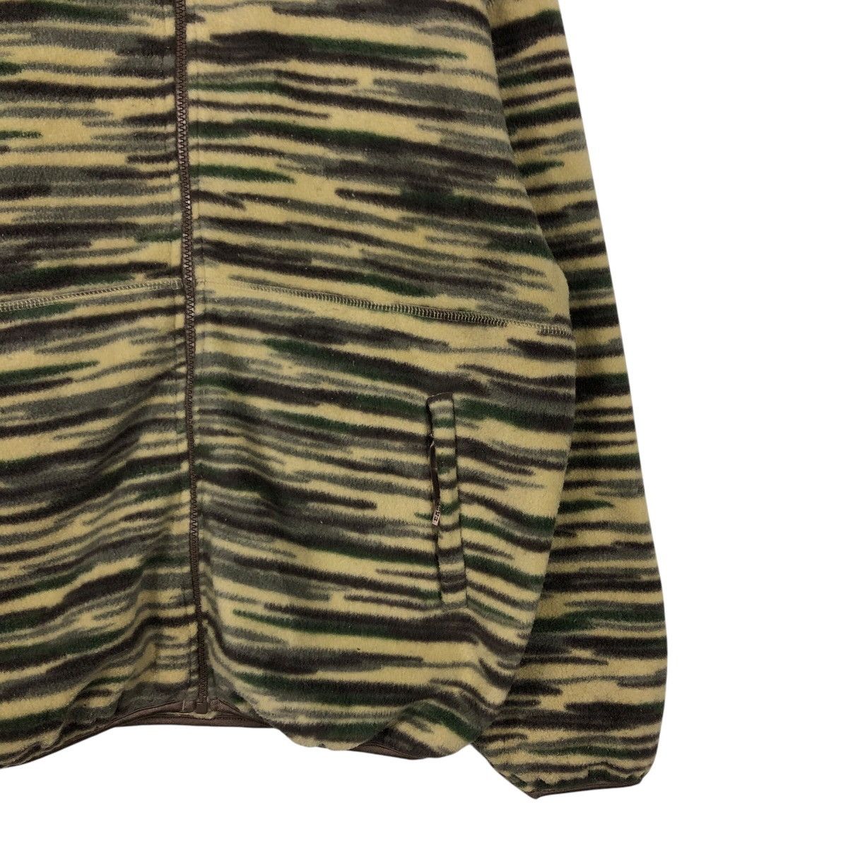 Japanese Brand Vintage Fleece Half Zipper Jacket East Village Navajo Aztec Size US M / EU 48-50 / 2 - 6 Thumbnail