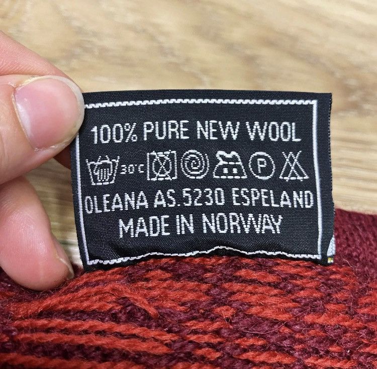 Dale Of Norway × Designer × Vintage Oleana women Norway button up wool cardigan Size M / US 6-8 / IT 42-44 - 5 Thumbnail