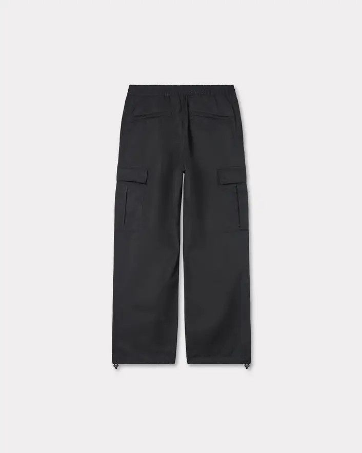 Kenzo o1s22i1n0125 Nylon Cargo Pant in Black Size US 36 / EU 52 - 2 Thumbnail