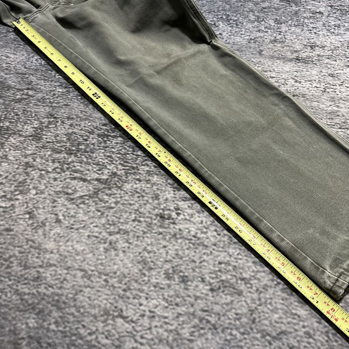 Dickies VINTAGE BAGGY DICKIES FADED GREEN WORKWEAR CARPENTER JEANS Size US 40 / EU 56 - 17 Thumbnail