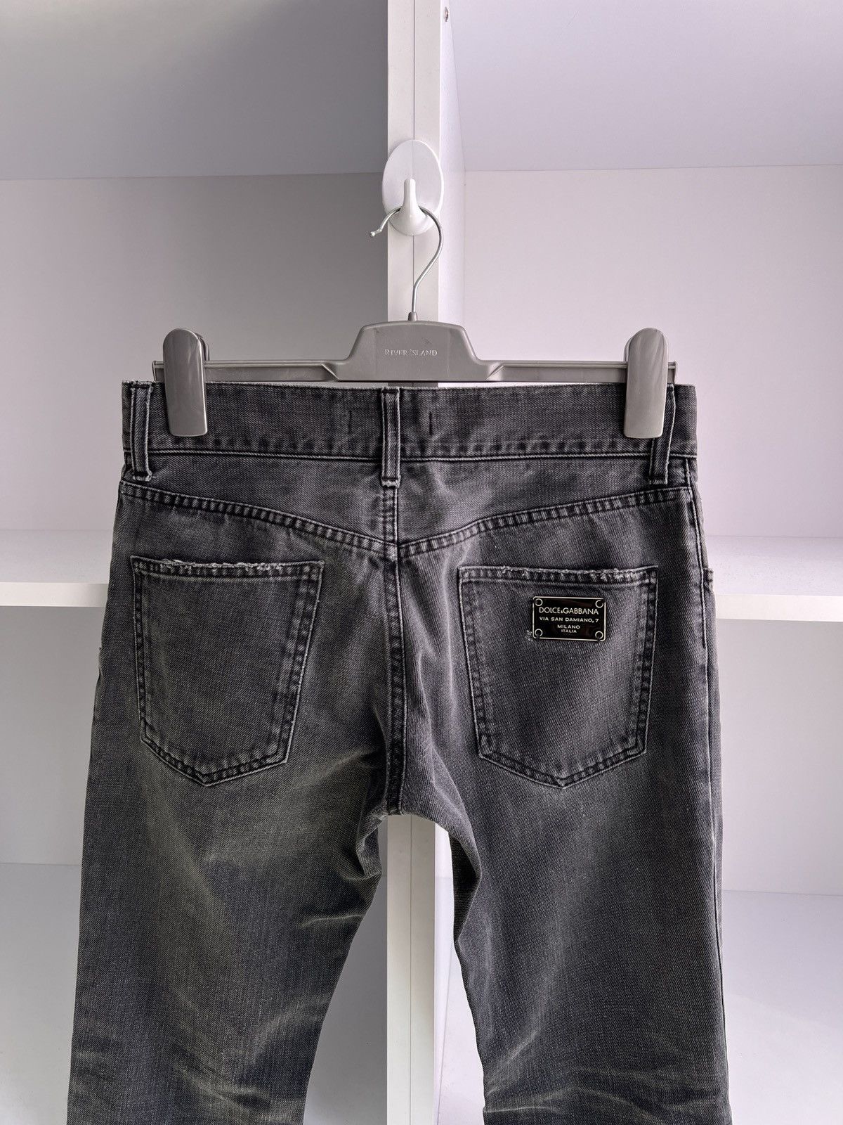 Dolce & Gabbana × Vintage Vintage Dolce Gabbana Black Archival Y2K pants Size US 32 / EU 48 - 16 Thumbnail
